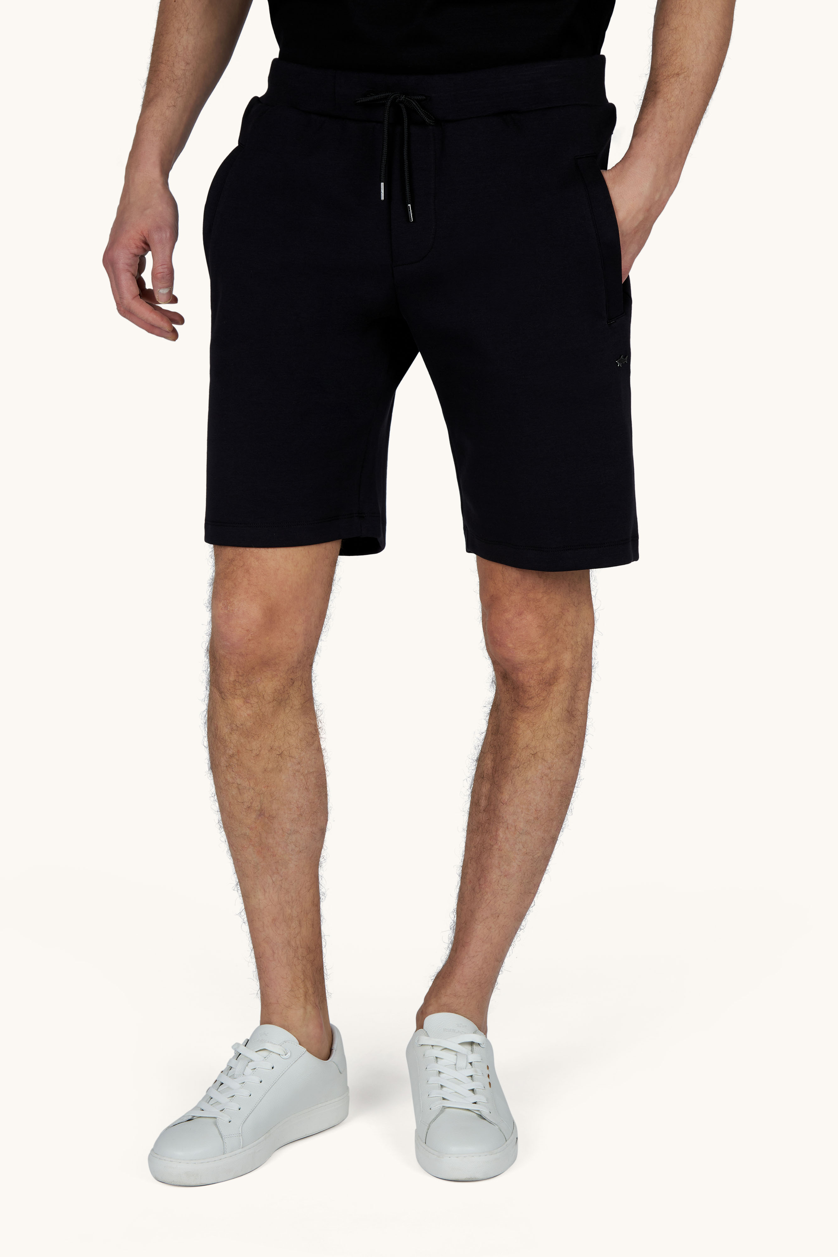 Bermuda sweatshorts in Active Fleece cotton image number 0