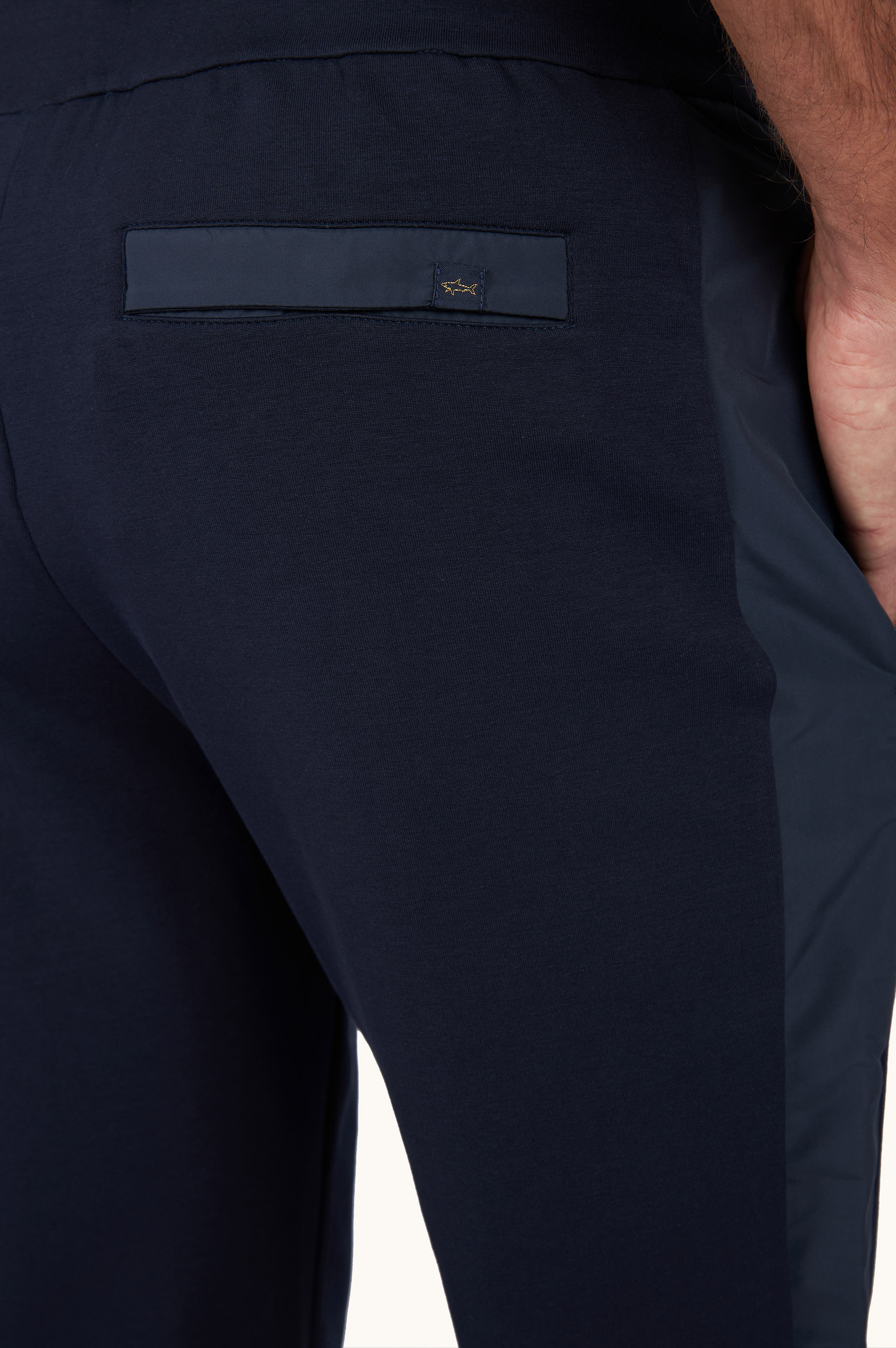 Sport pants in Active Fleece with microfiber details image number 4