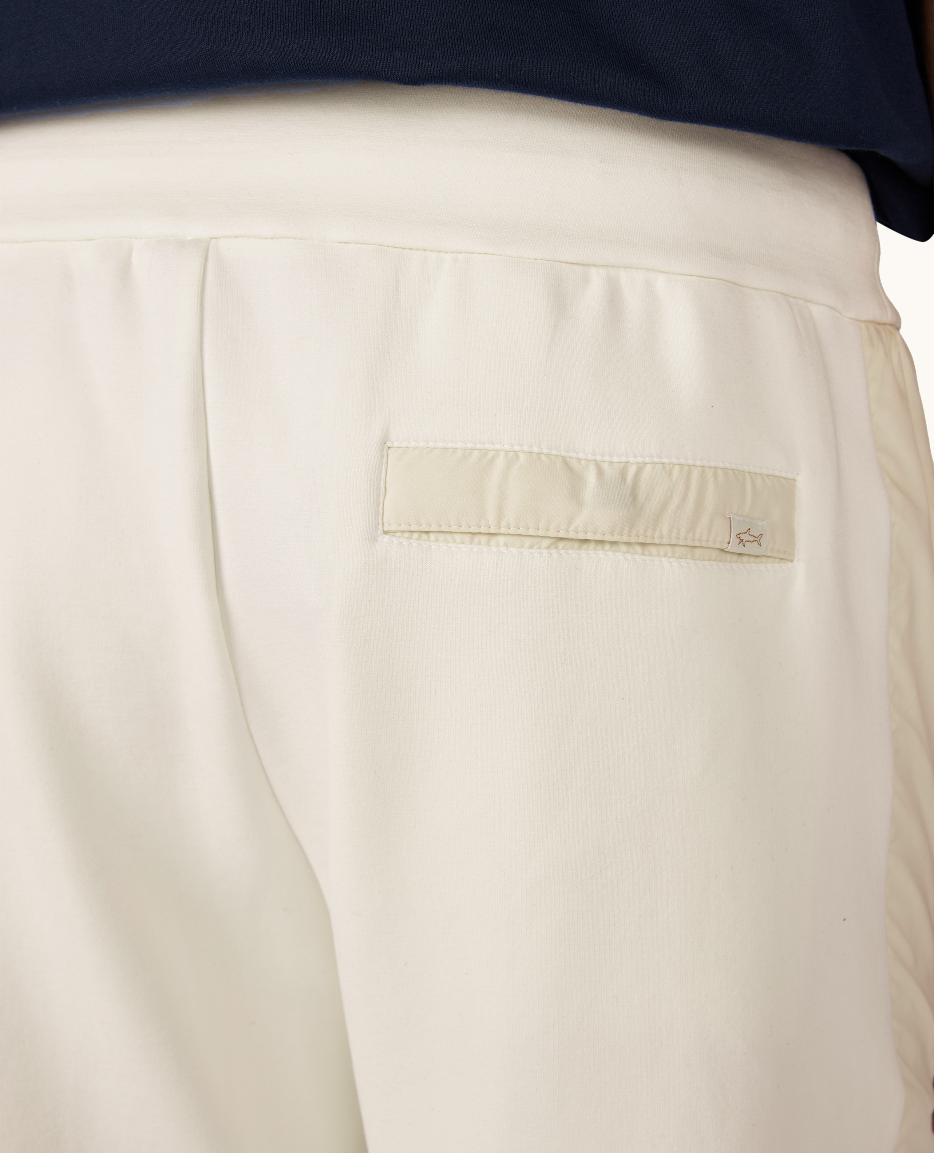 Pantalone sportivo in Active Fleece con dettagli in microfibra image number 3