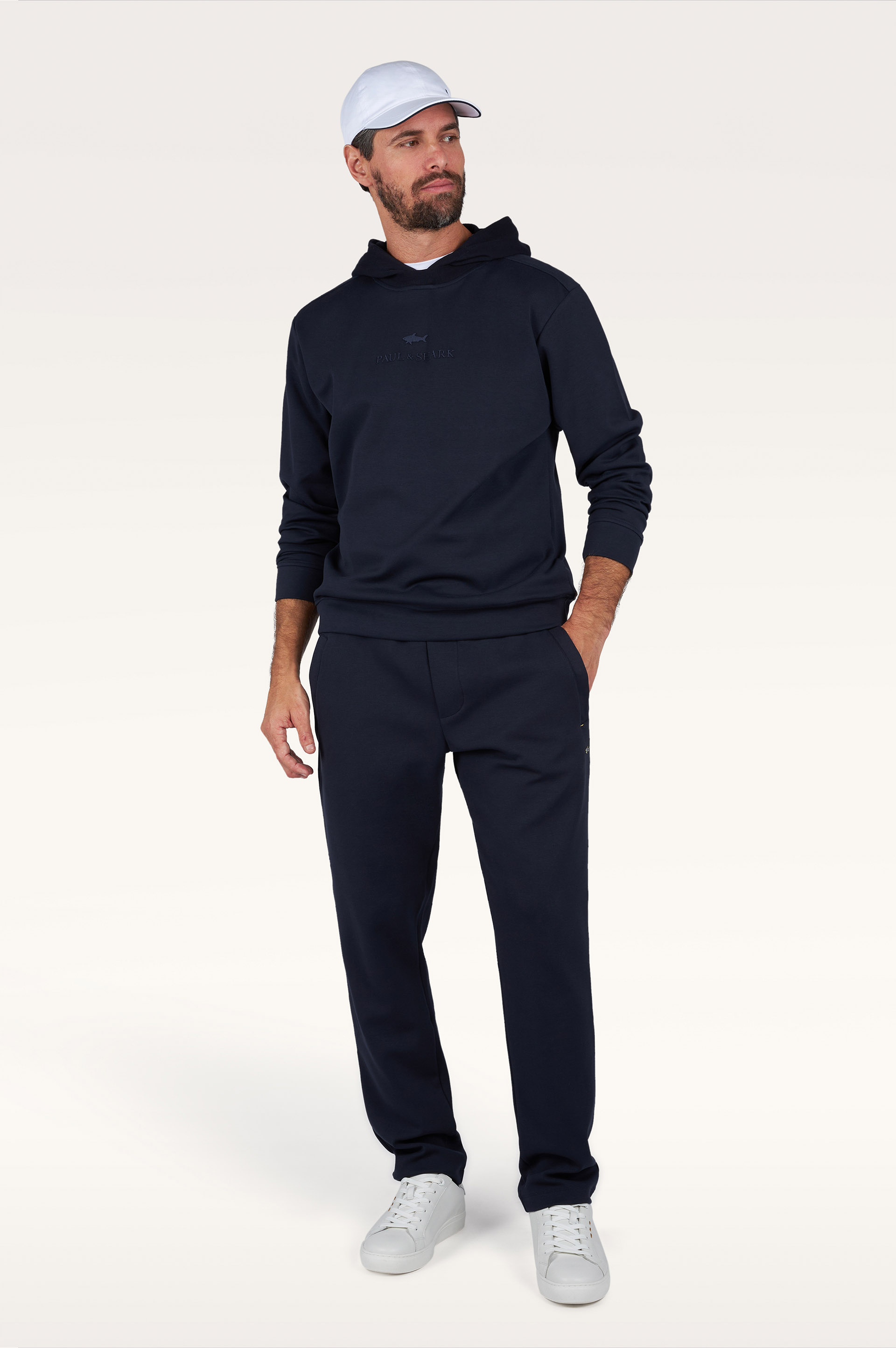 Active Fleece棉质连帽卫衣 image number 2