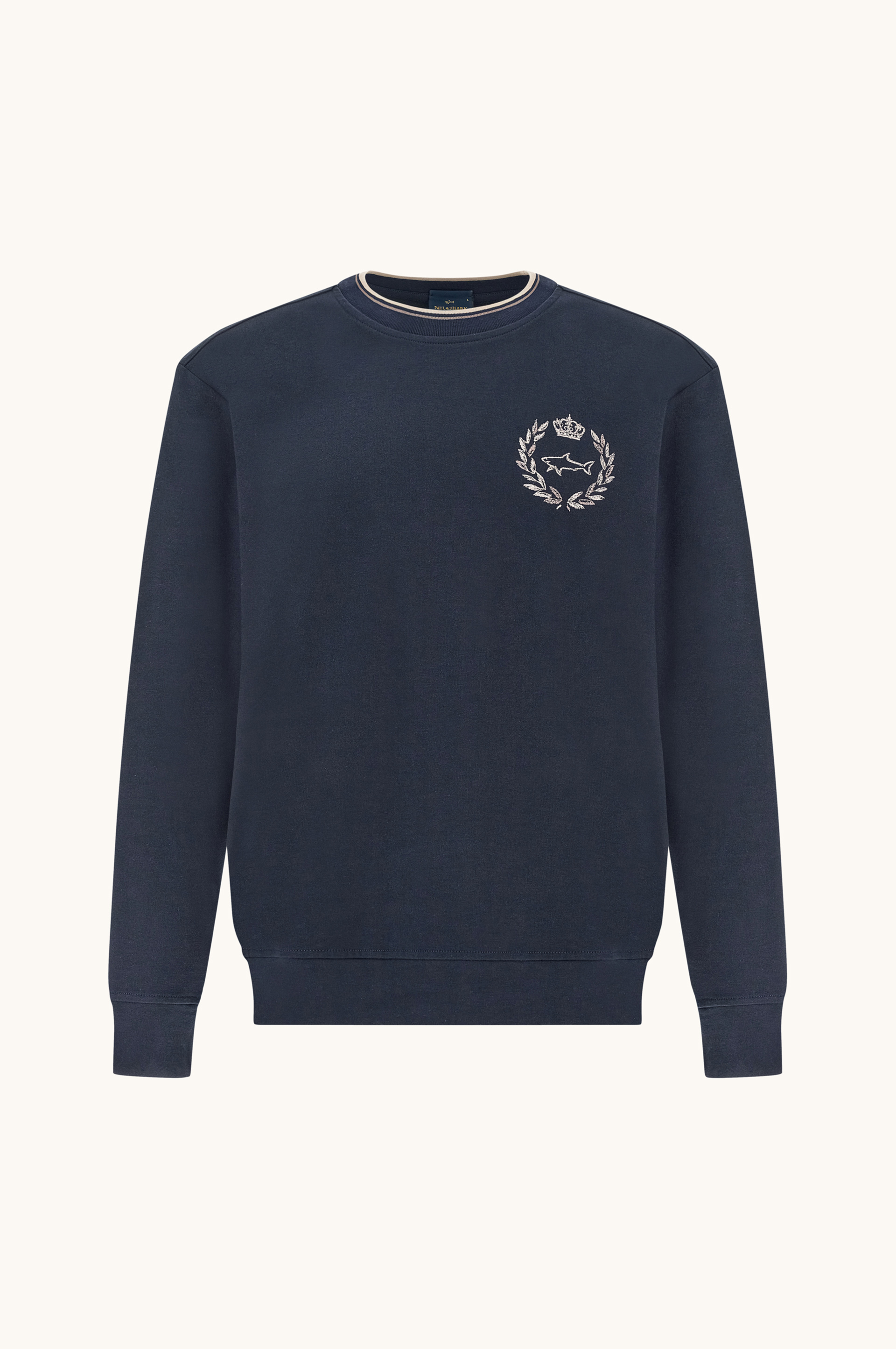 X‑Soft Sweatshirt aus Baumwolle mit heraldischer Stickerei image number 1