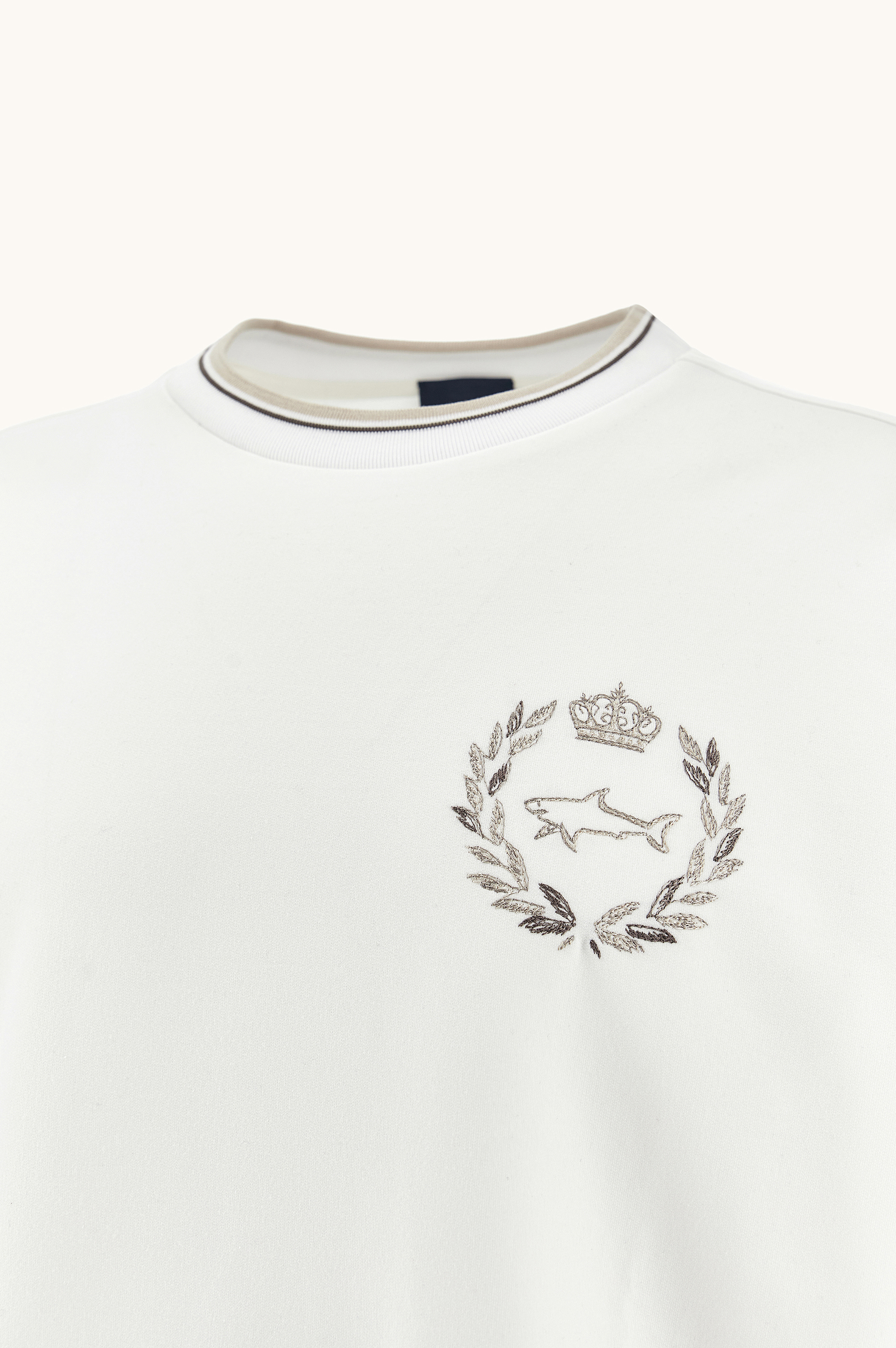 X‑Soft sweatshirt in cotton with heraldic embroidery image number 5