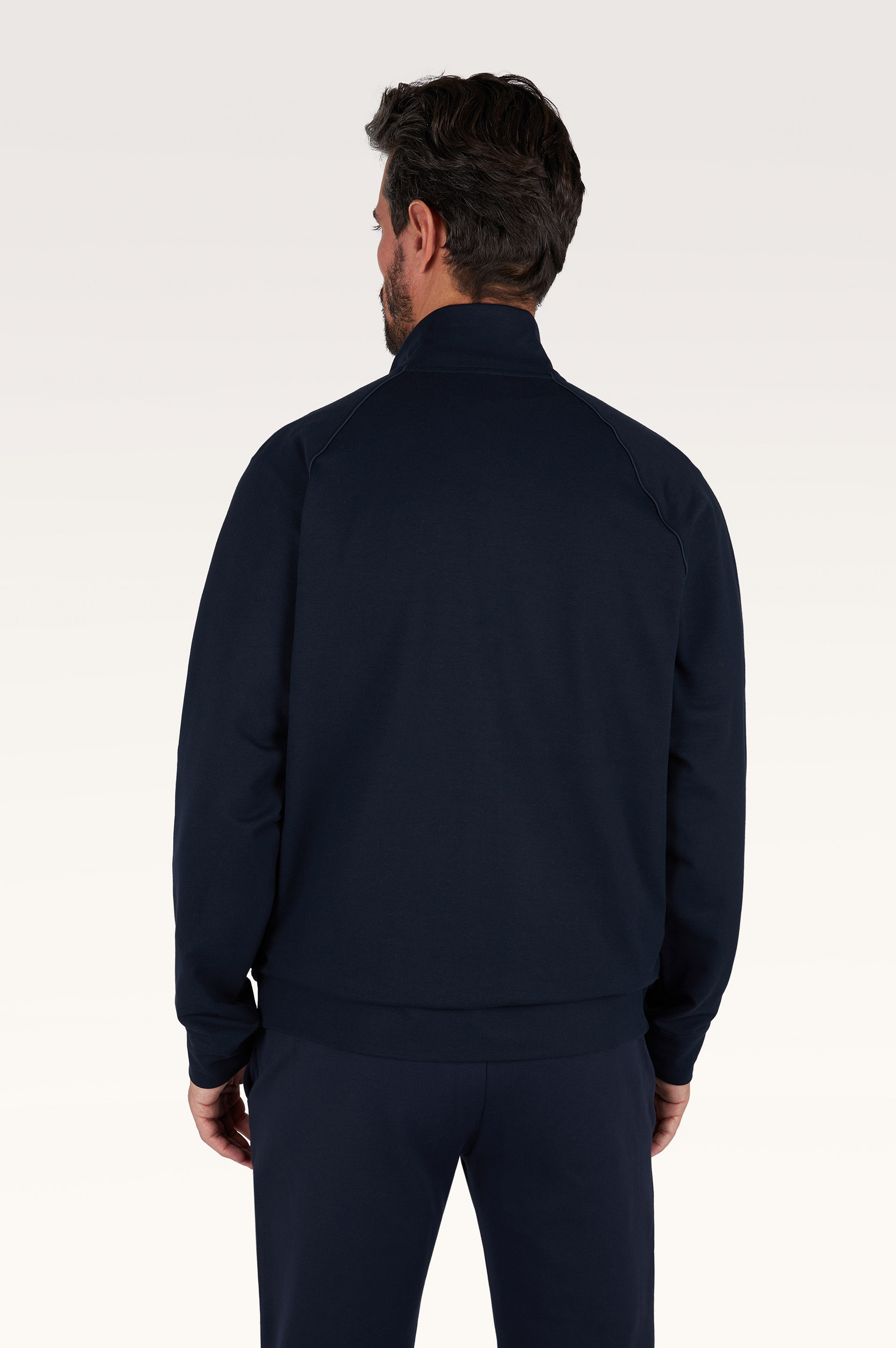 Sweat‑shirt X‑Soft zipp&eacute; en coton image number 3