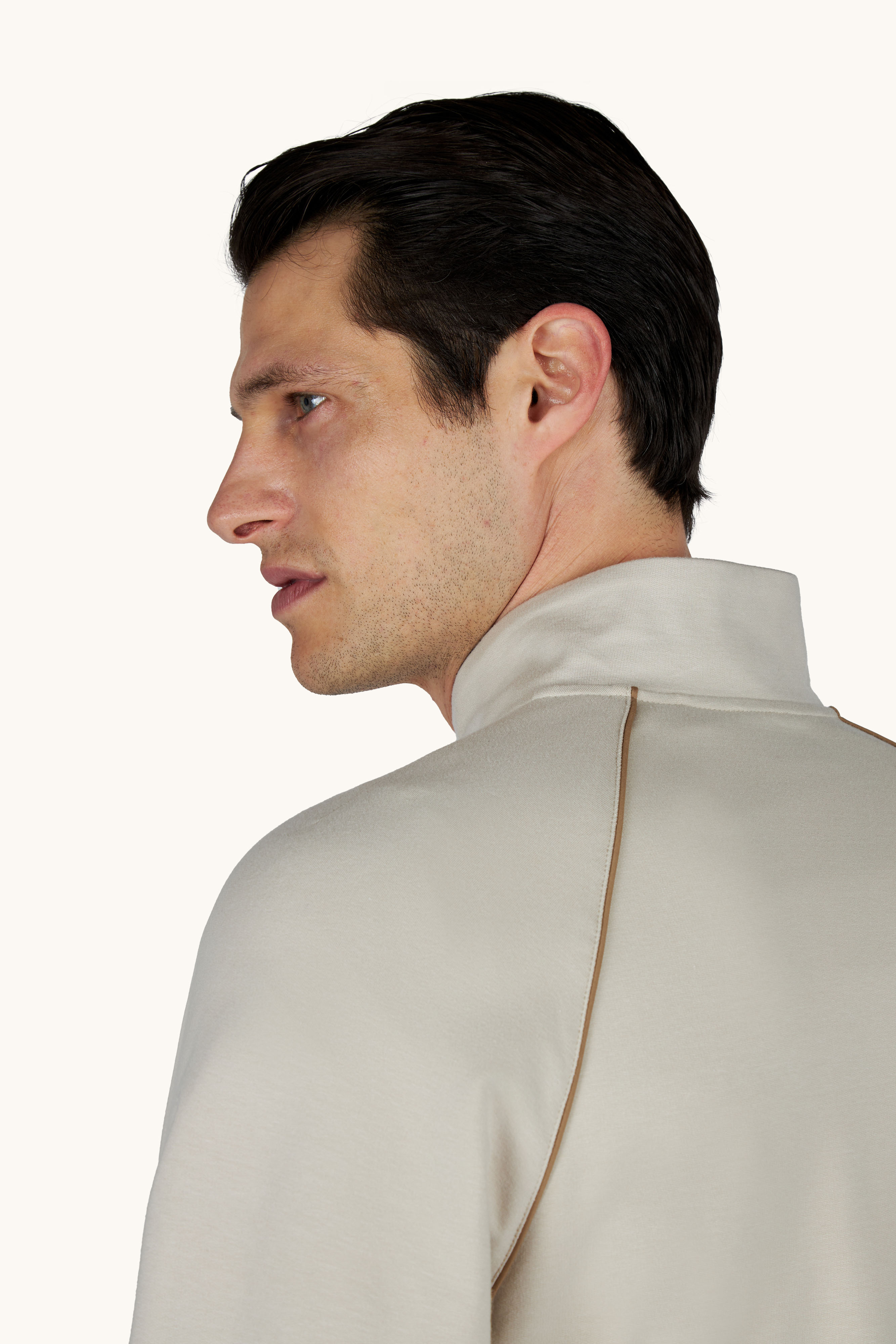 X‑Soft zip‑up sweatshirt in cotton image number 4