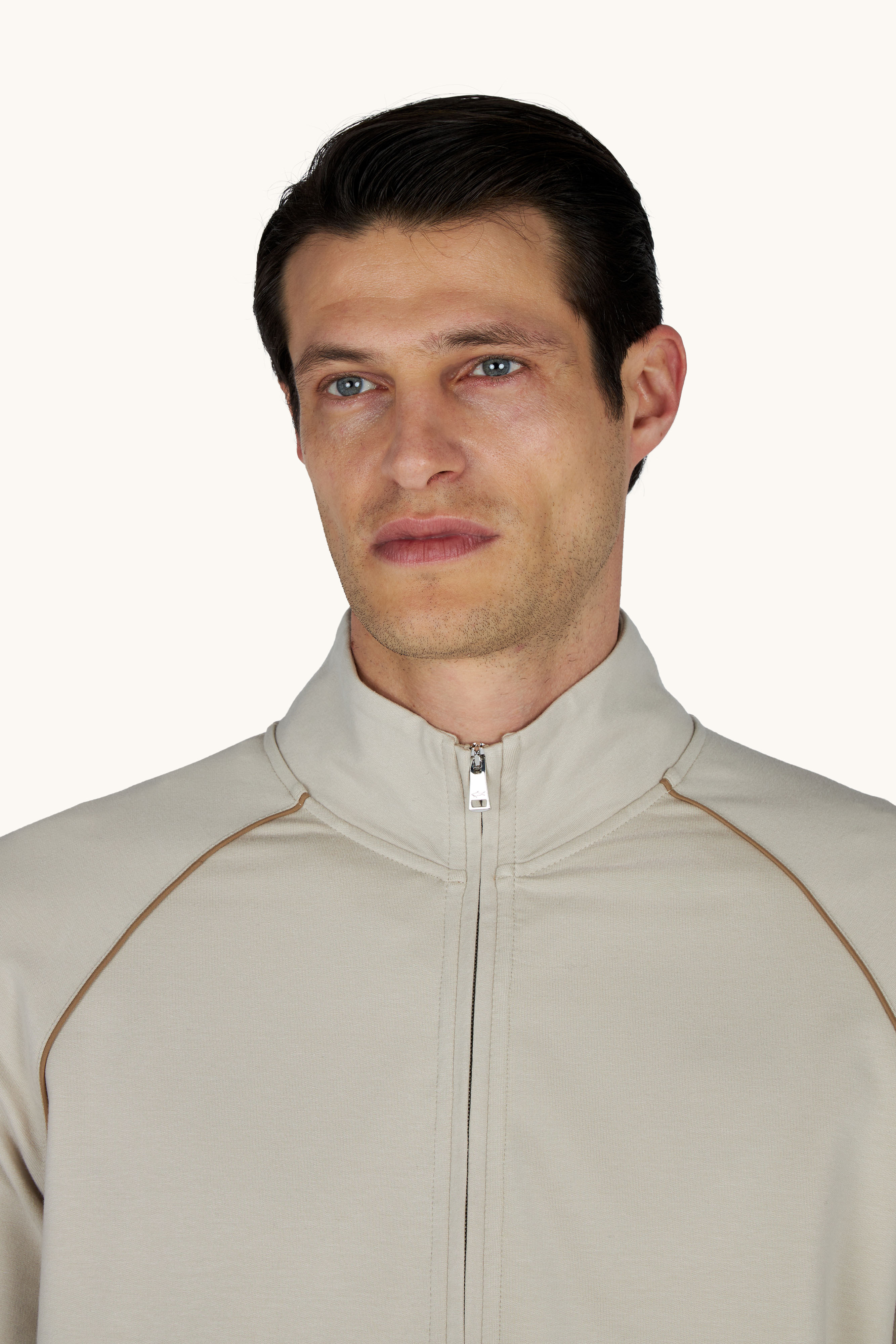 X‑Soft zip‑up sweatshirt in cotton image number 5