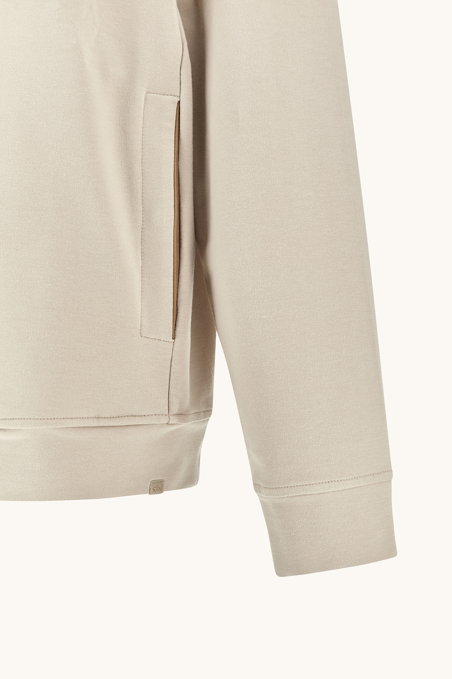 X‑Soft zip‑up sweatshirt in cotton image number 3