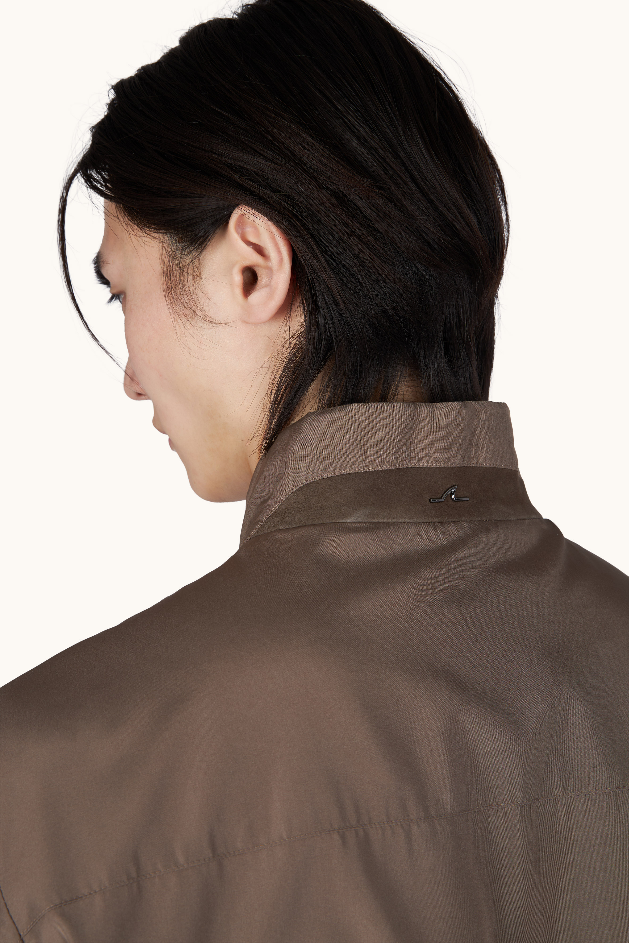 Blouson Typhoon&reg; Silk con dettagli in suede Aqualeather image number 5