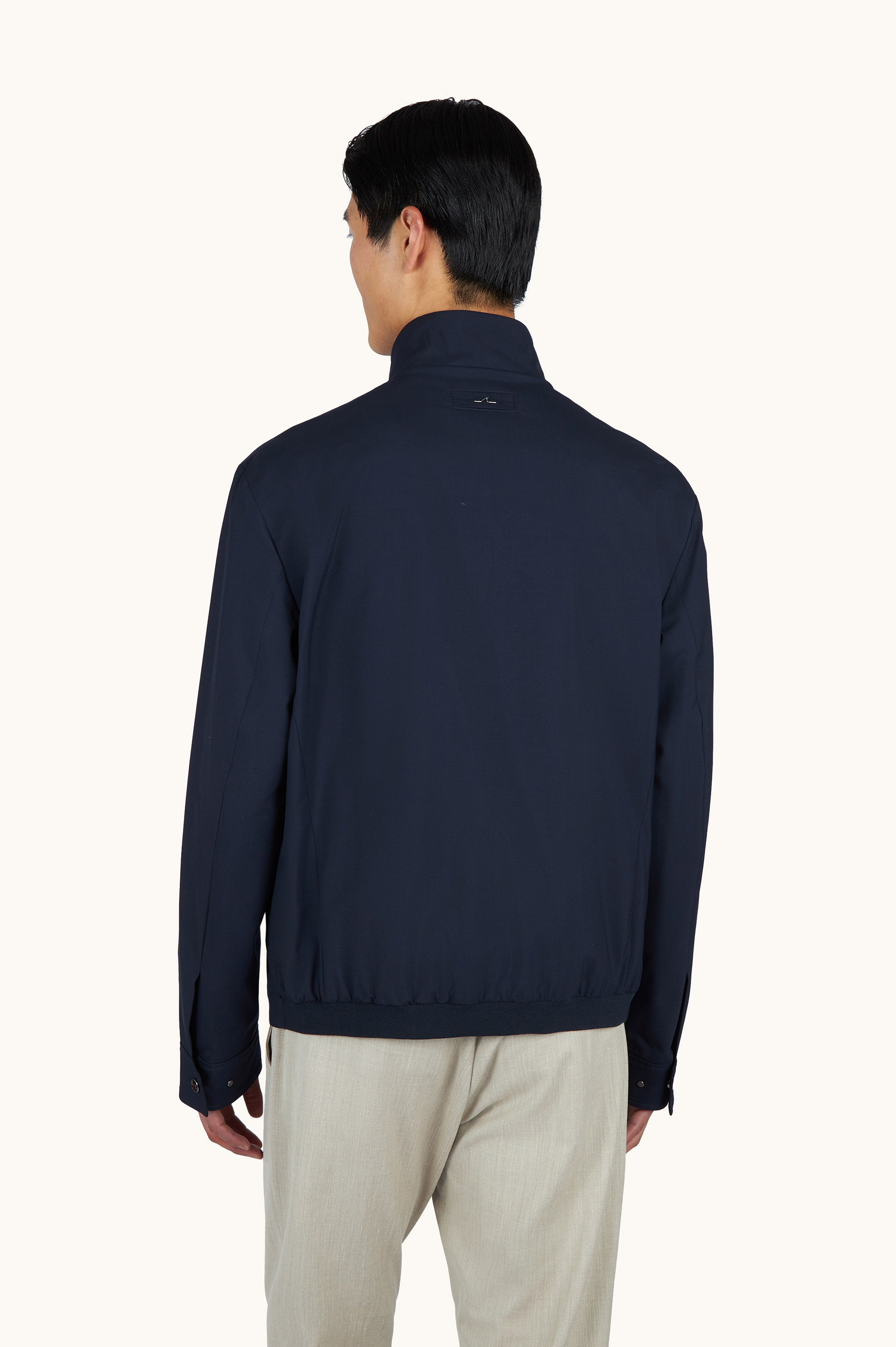 Blouson in wool and silk image number 2