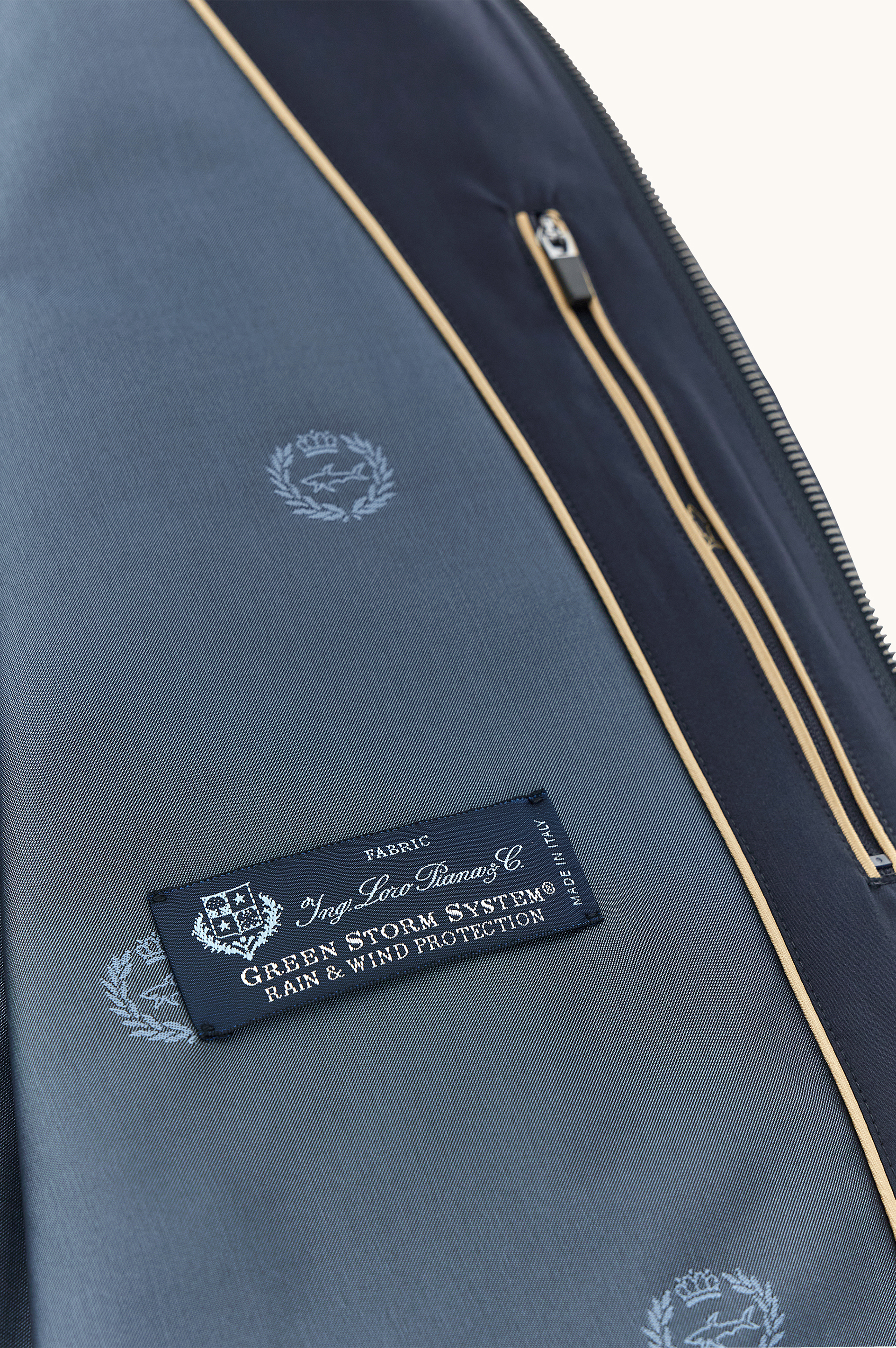 Hybrid bomber in wool and silk image number 2