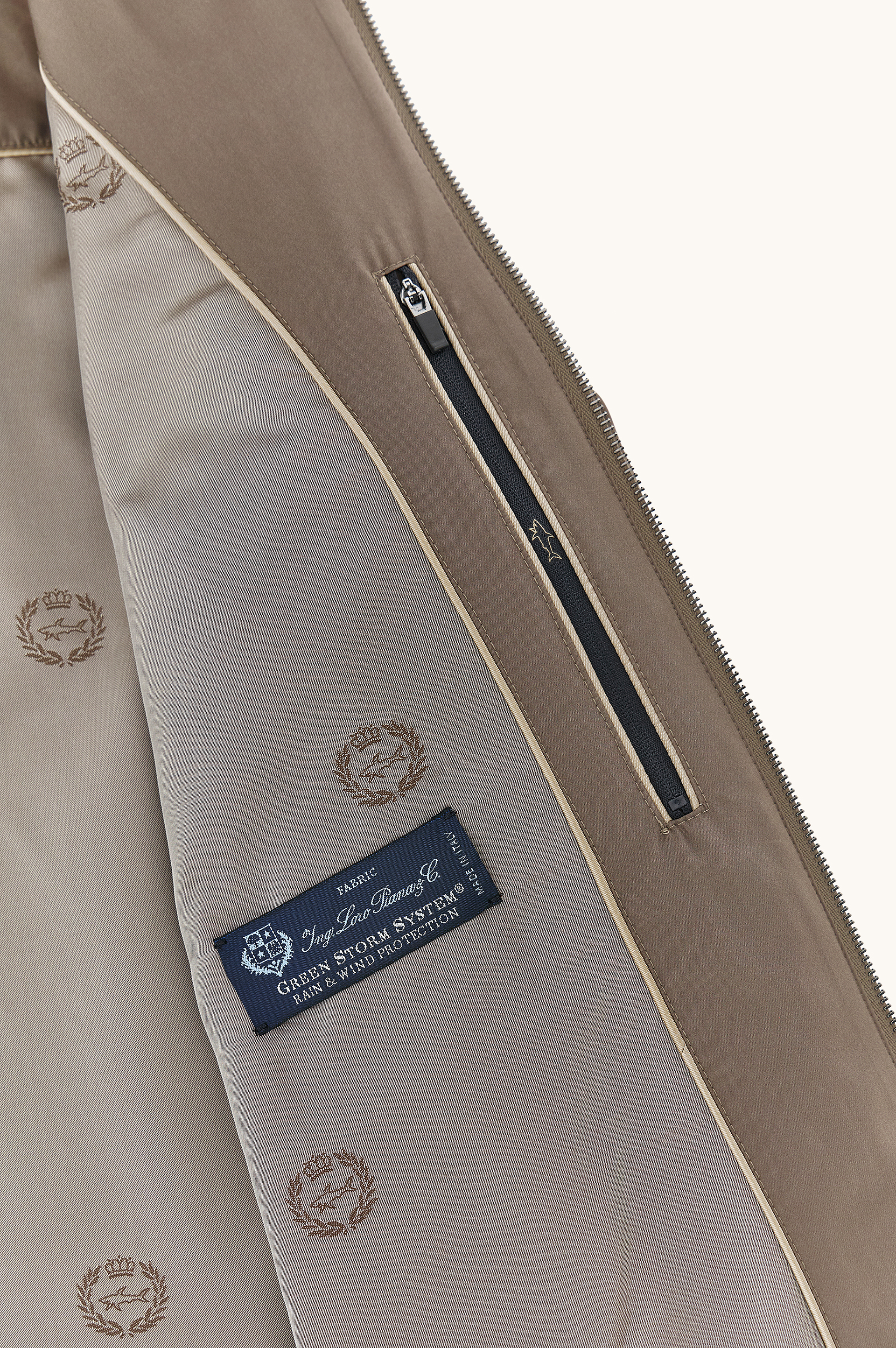 Hybrid bomber in wool and silk image number 5