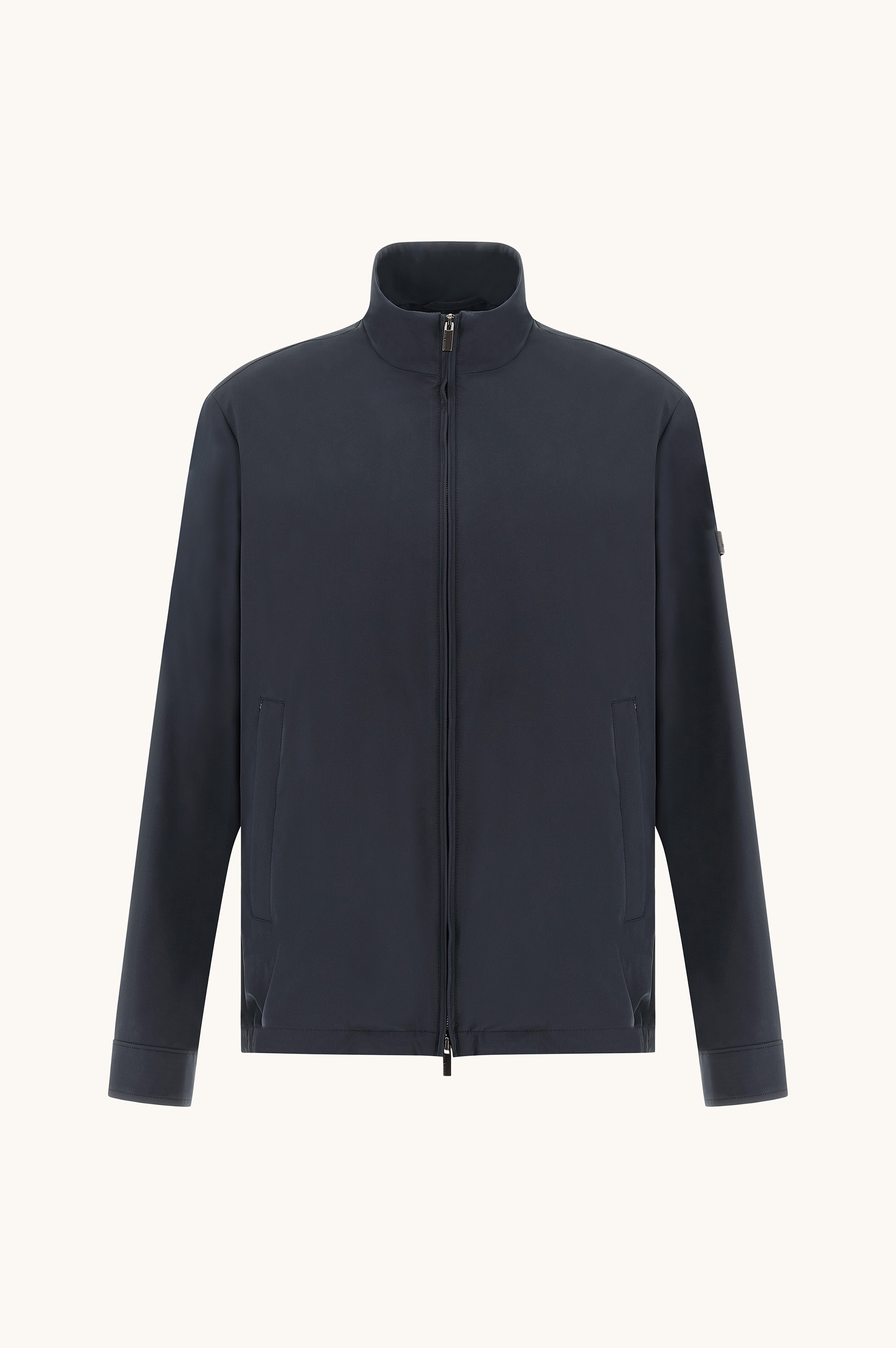 Paul & Shark Typhoon® Re‑4x4 Stretch Jacket With Logo Badge In Blue