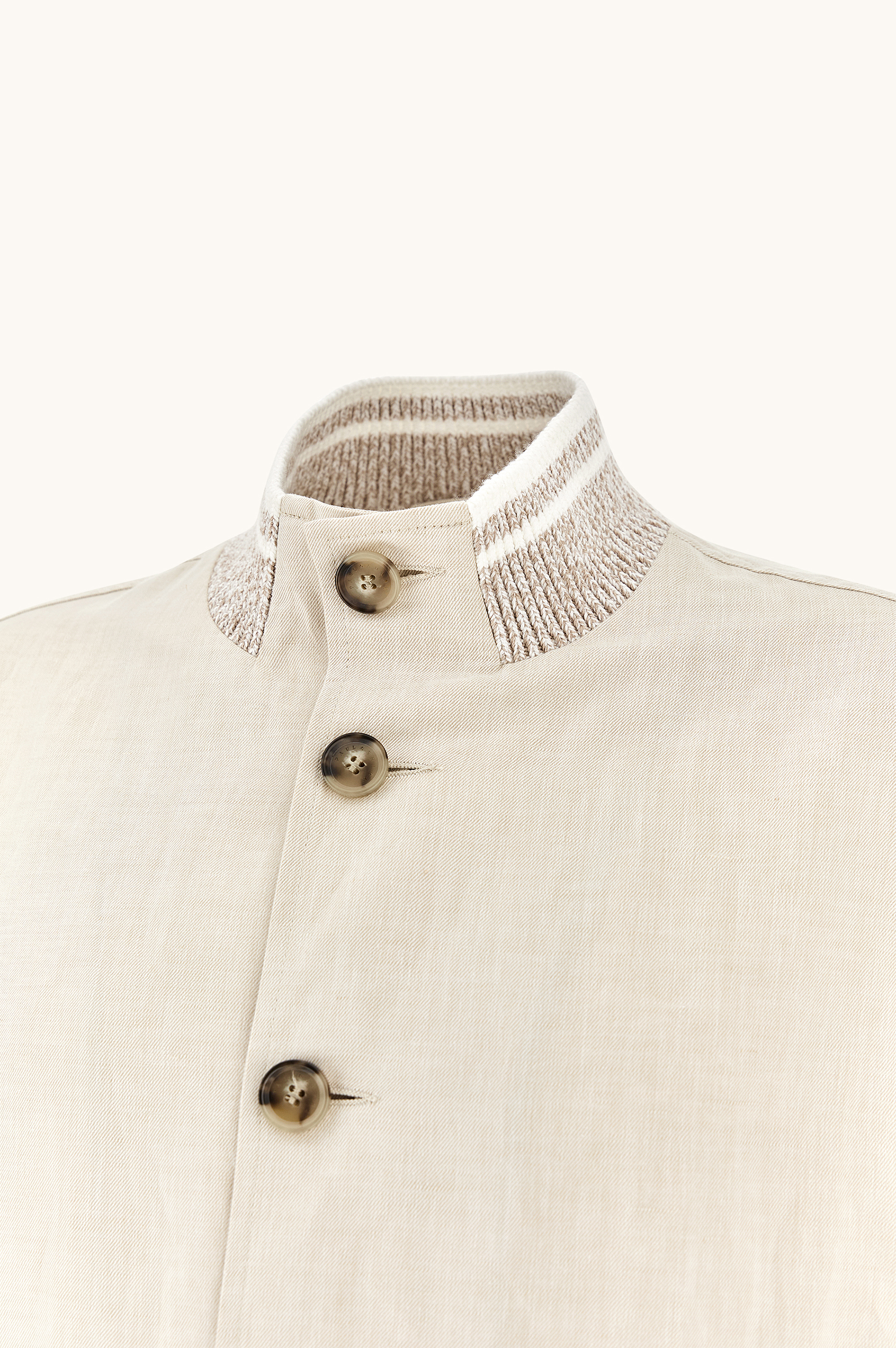 亚麻棉飞行夹克 image number 7