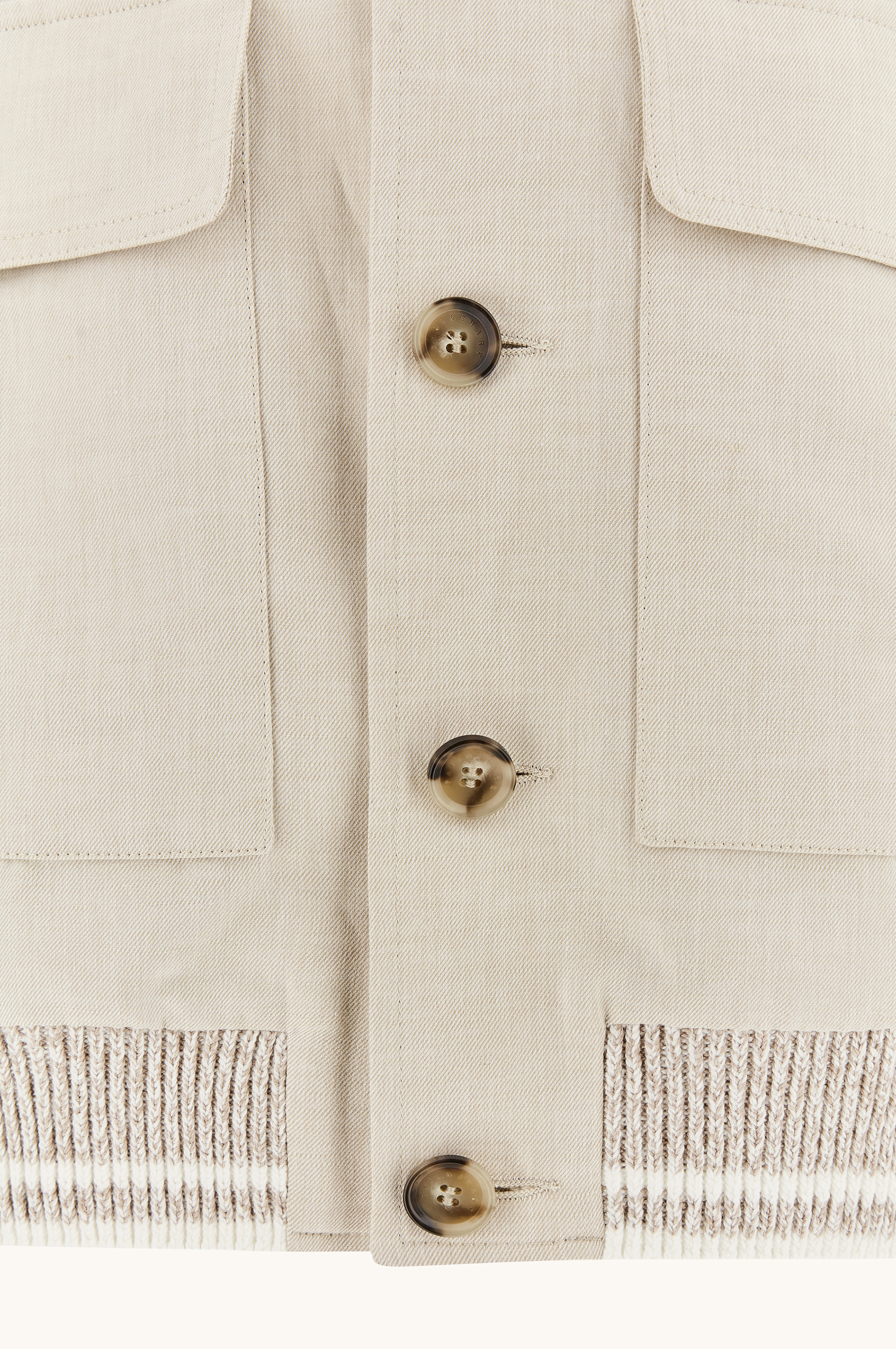 亚麻棉飞行夹克 image number 9