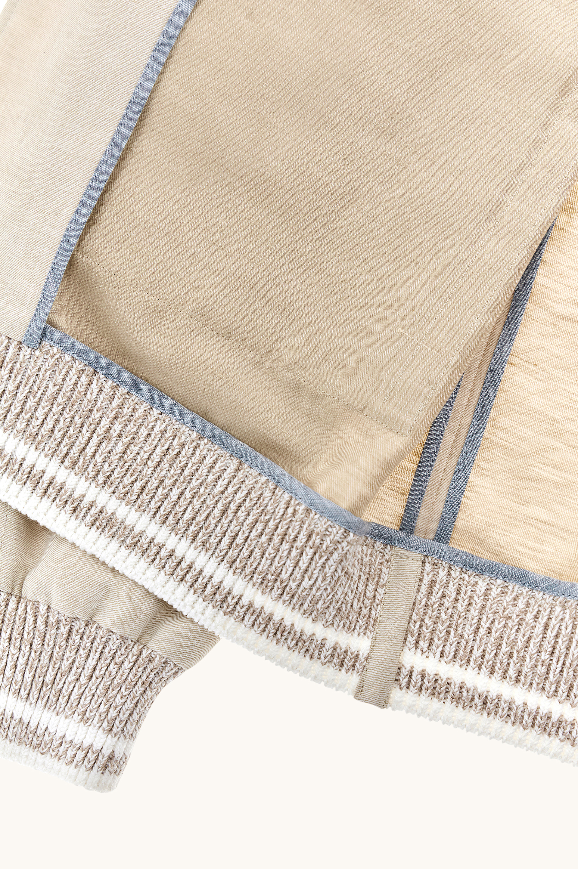 亚麻棉飞行夹克 image number 8