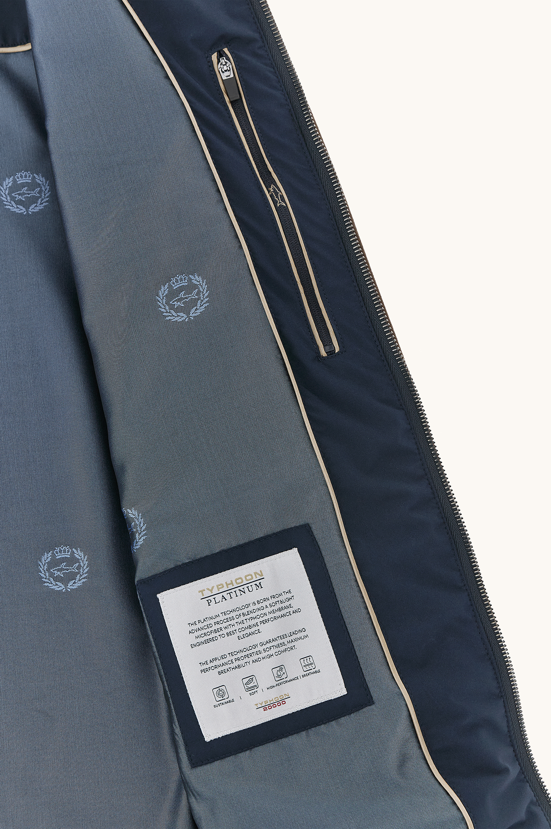 Typhoon&reg; Platinum jacket with Alcantara&reg; details image number 3