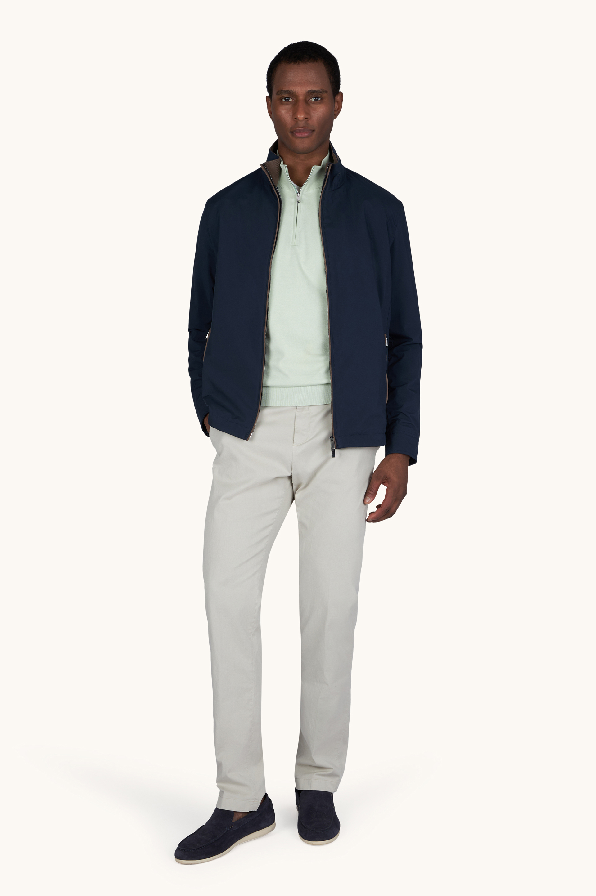 Typhoon&reg; Platinum jacket with Alcantara&reg; details image number 2