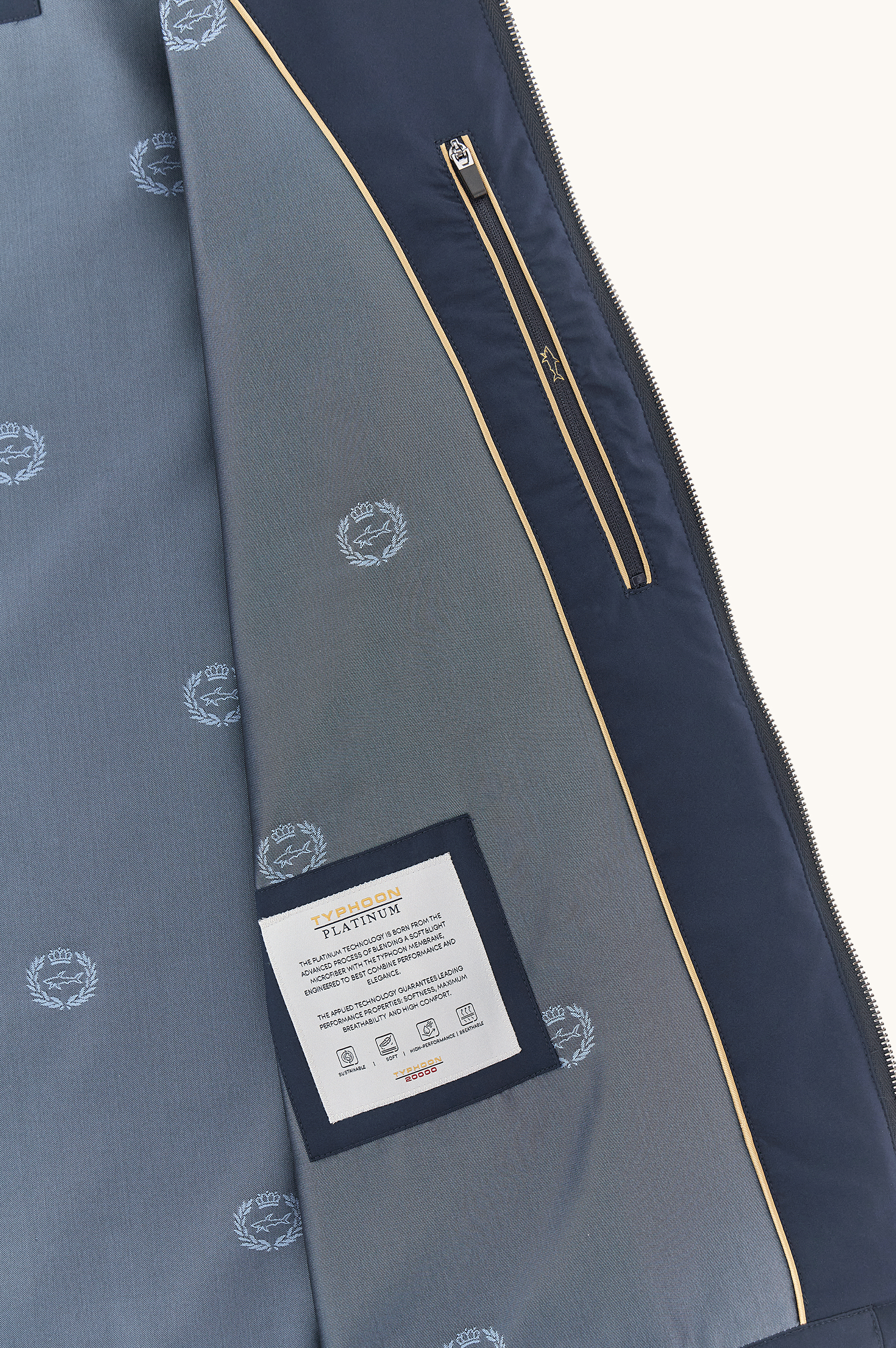 Typhoon&reg; Platinum jacket with Aqualeather suede details image number 3