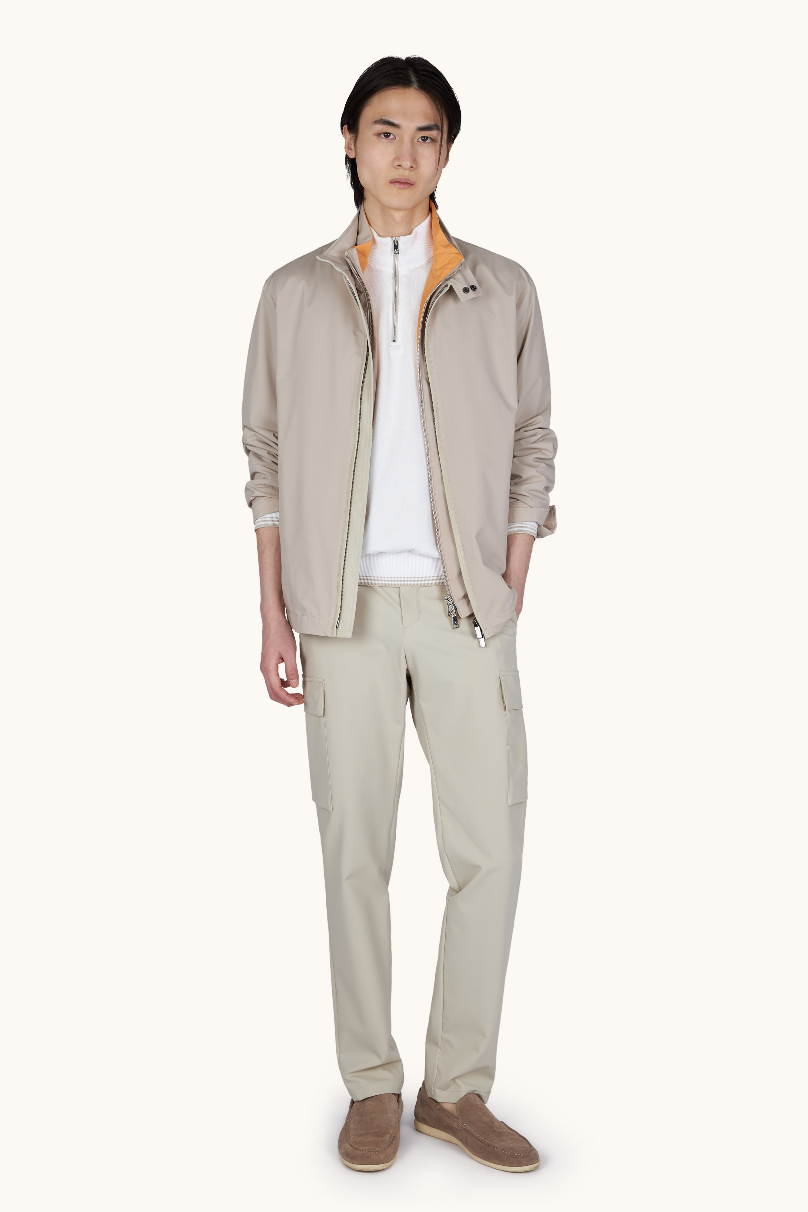 Giubbotto Typhoon&reg; Platinum con dettagli in suede Aqualeather image number 2