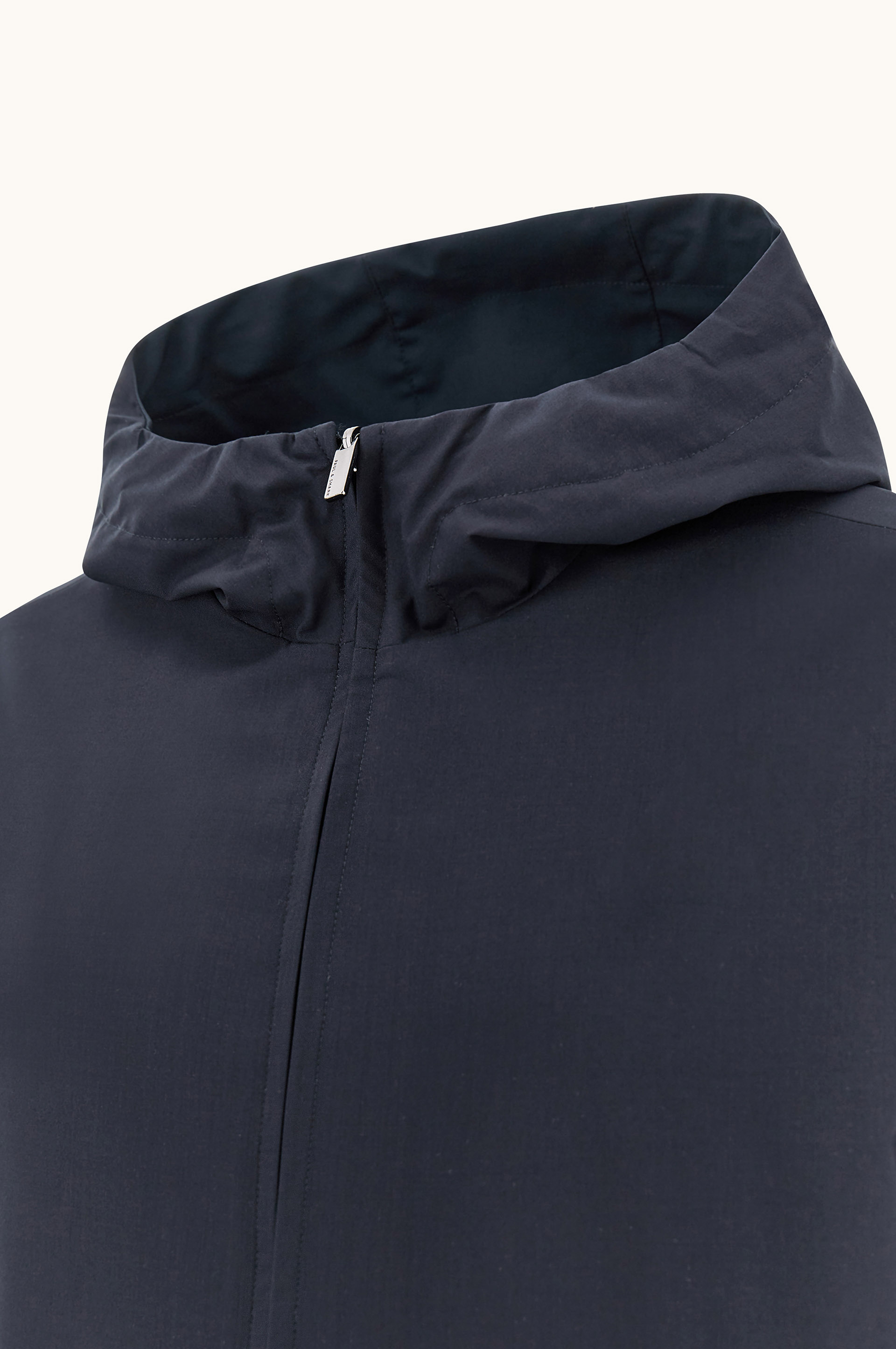 Windbreaker reversibile  in lana e seta image number 6