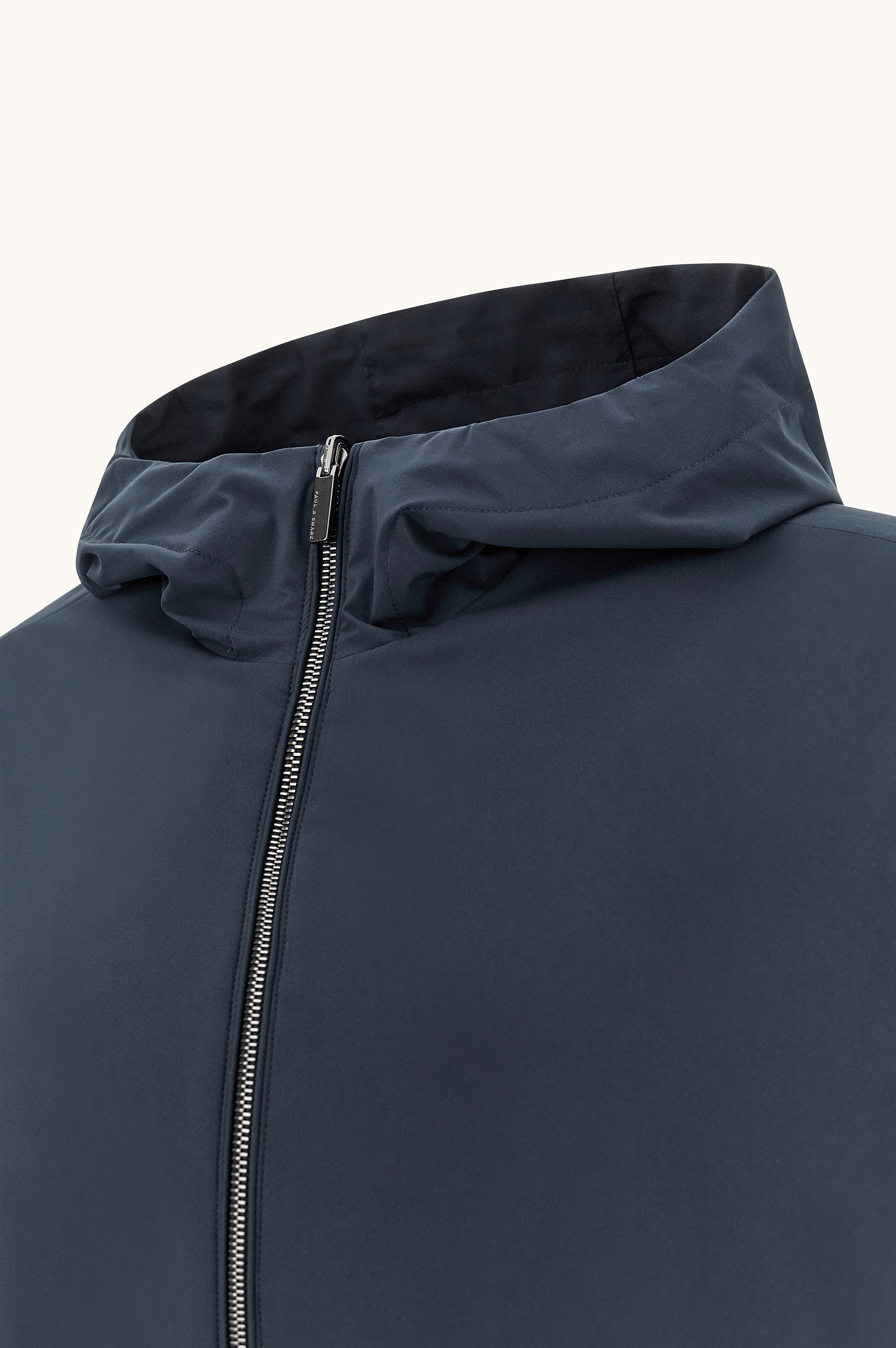 Windbreaker reversibile  in lana e seta image number 7