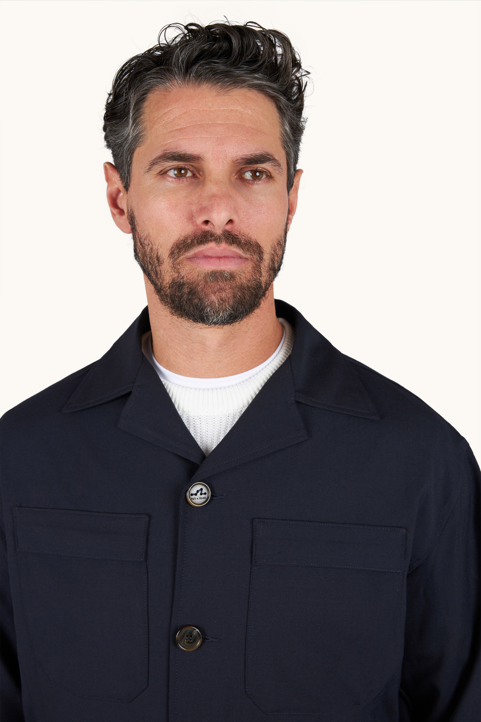 Tech Wool Overshirt image number 5