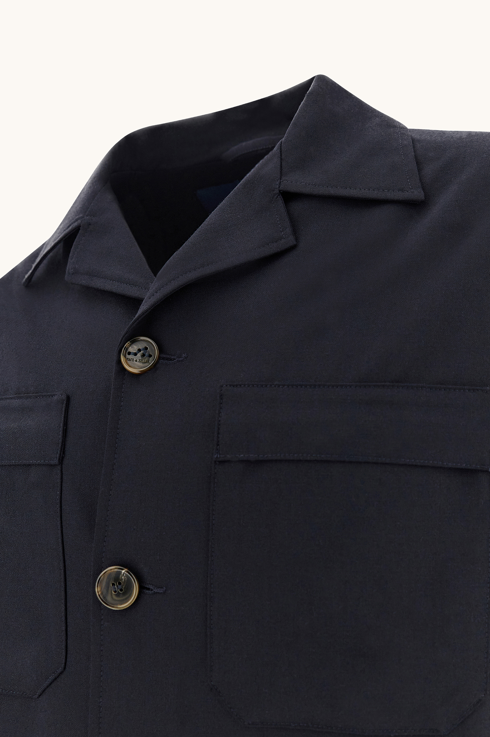 Tech Wool Overshirt image number 7