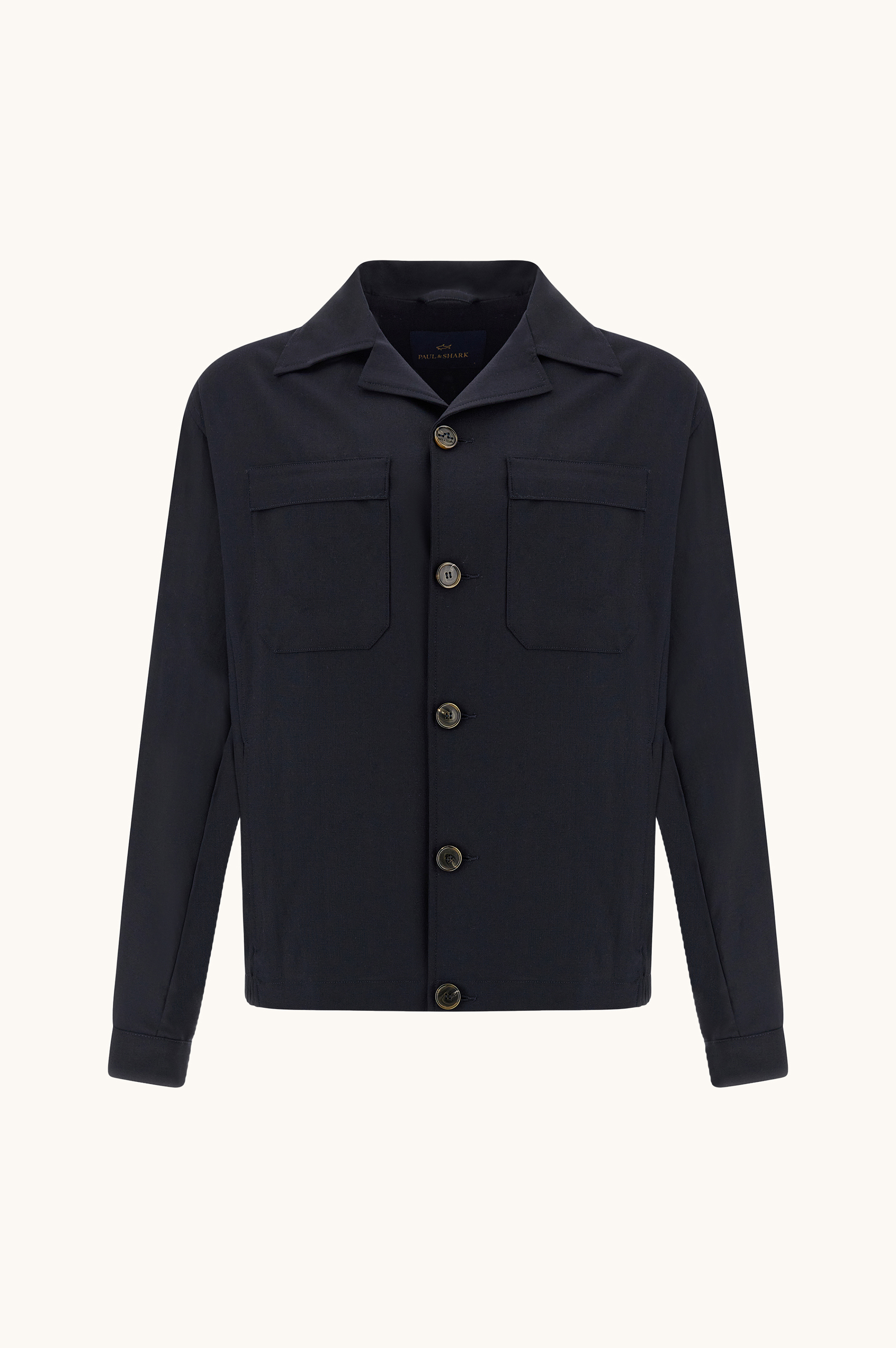 Tech Wool Overshirt image number 1