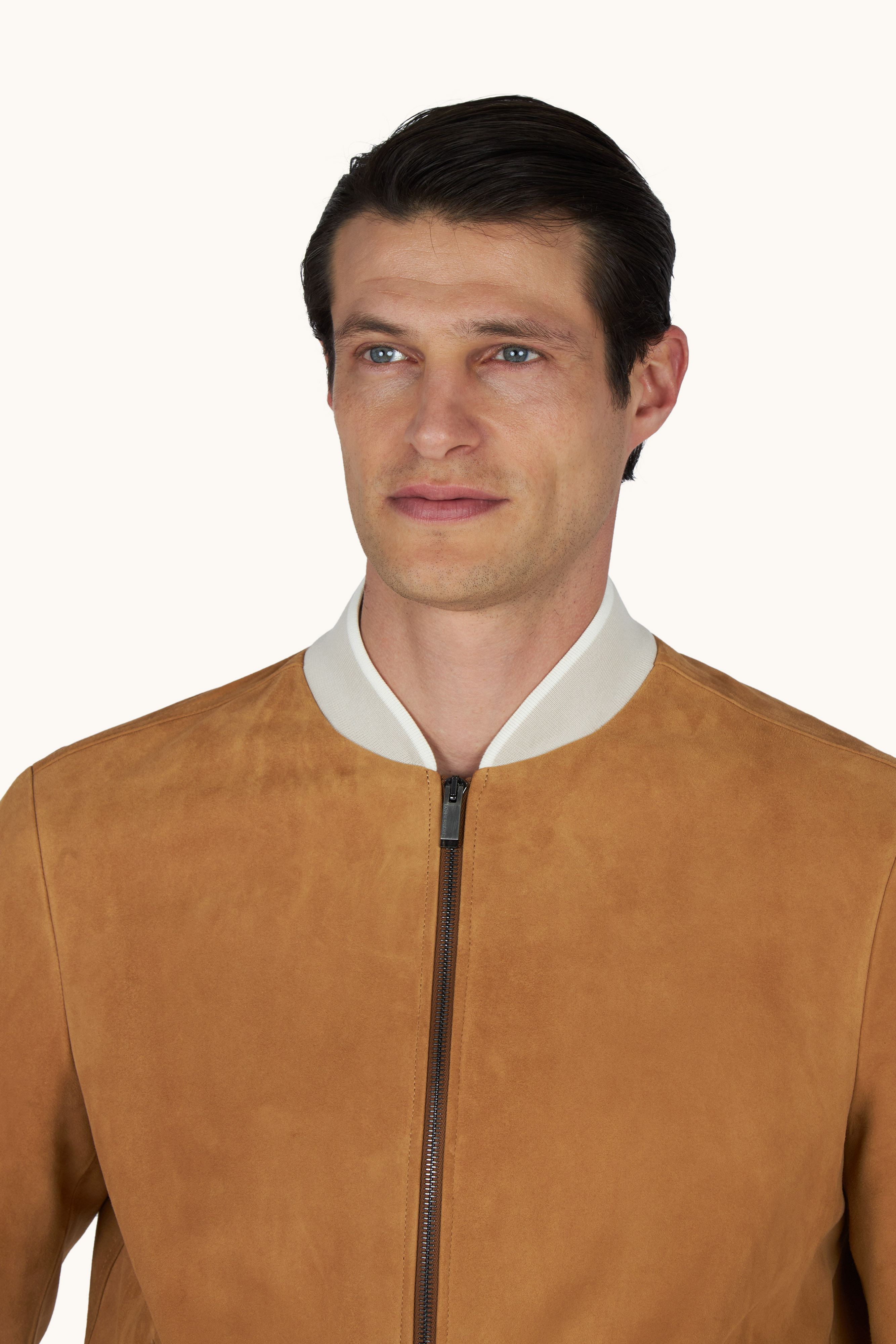 Aqualeather suede bomber jacket image number 4