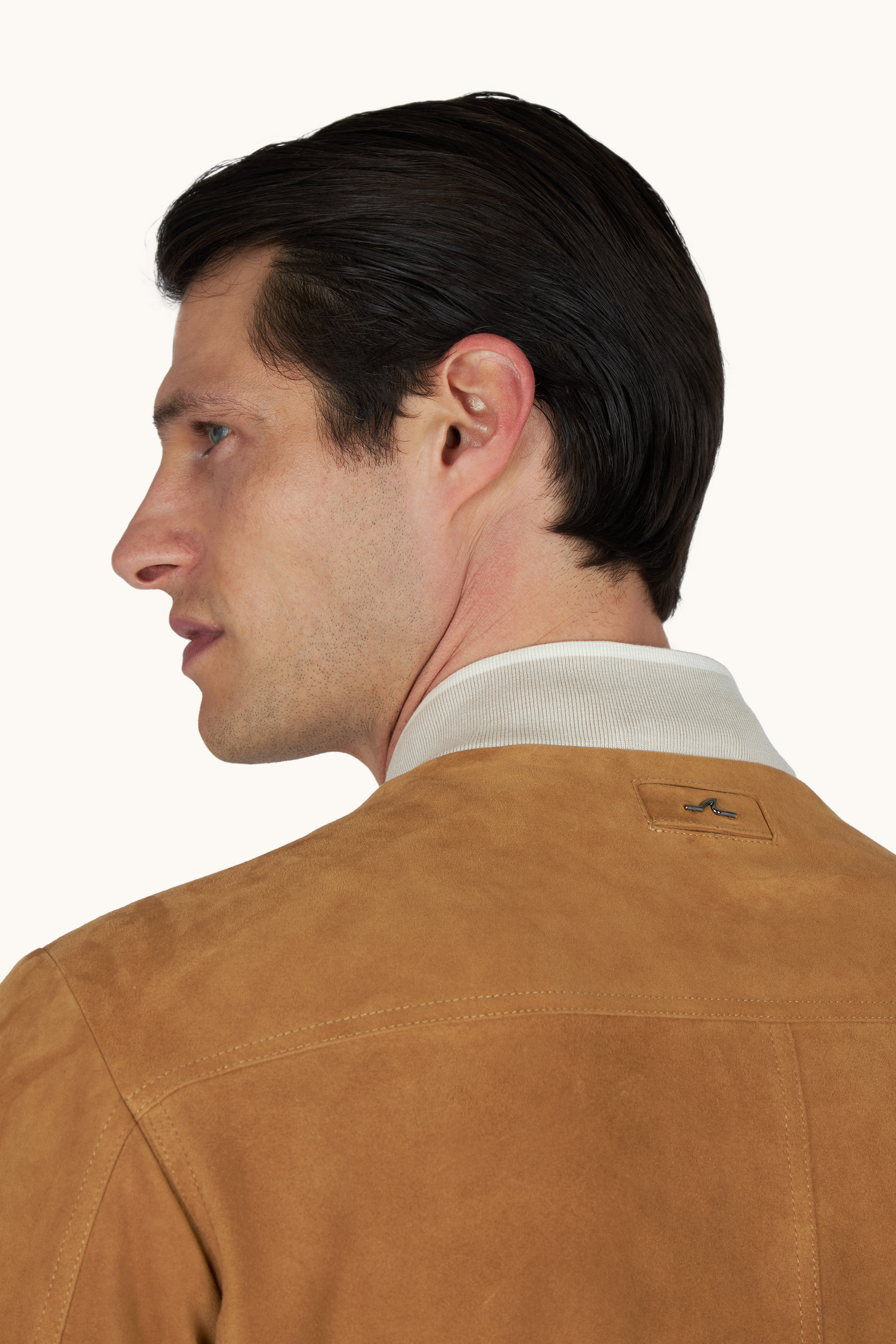 Aqualeather suede bomber jacket image number 5