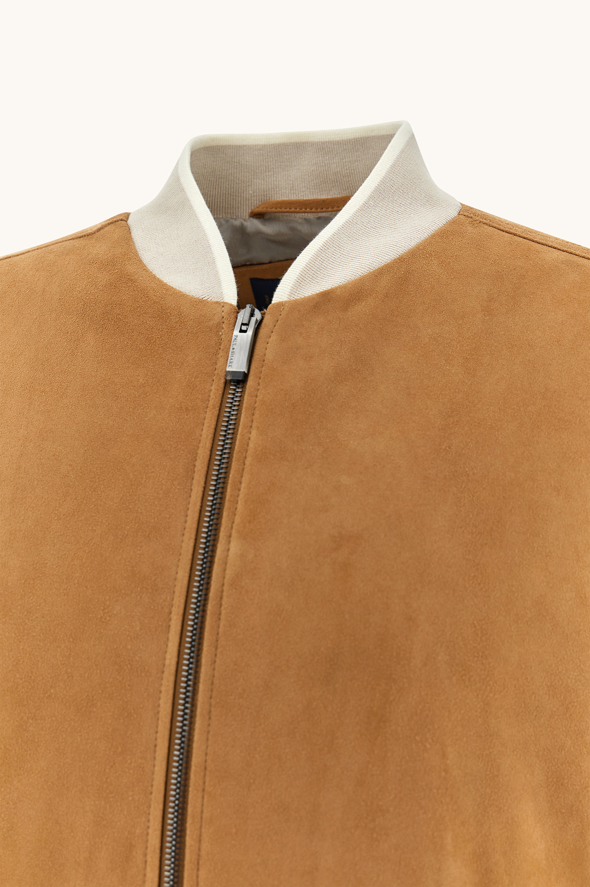 Bomber jacket in suede Aqualeather image number 1