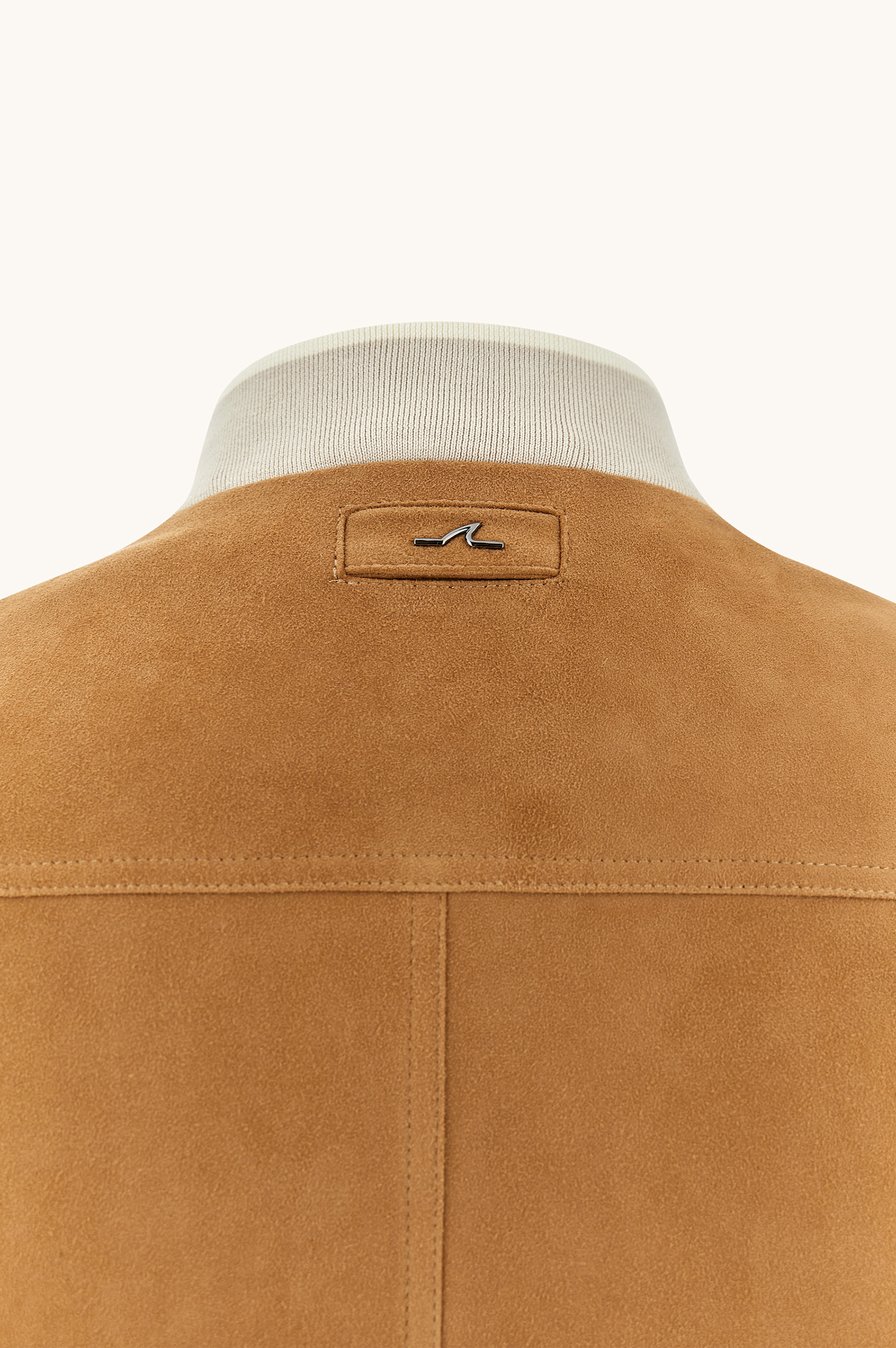 Bomber jacket in suede Aqualeather image number 3