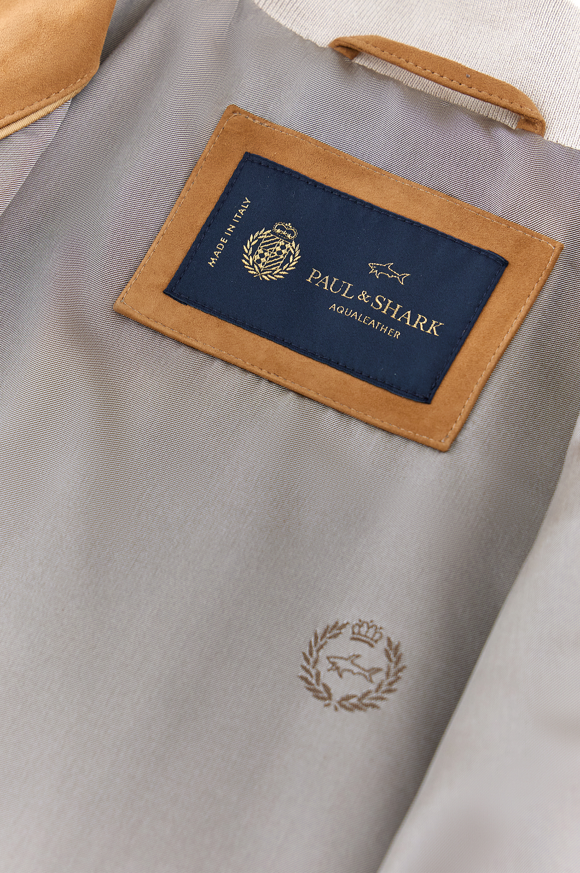 Bomber jacket in suede Aqualeather image number 2