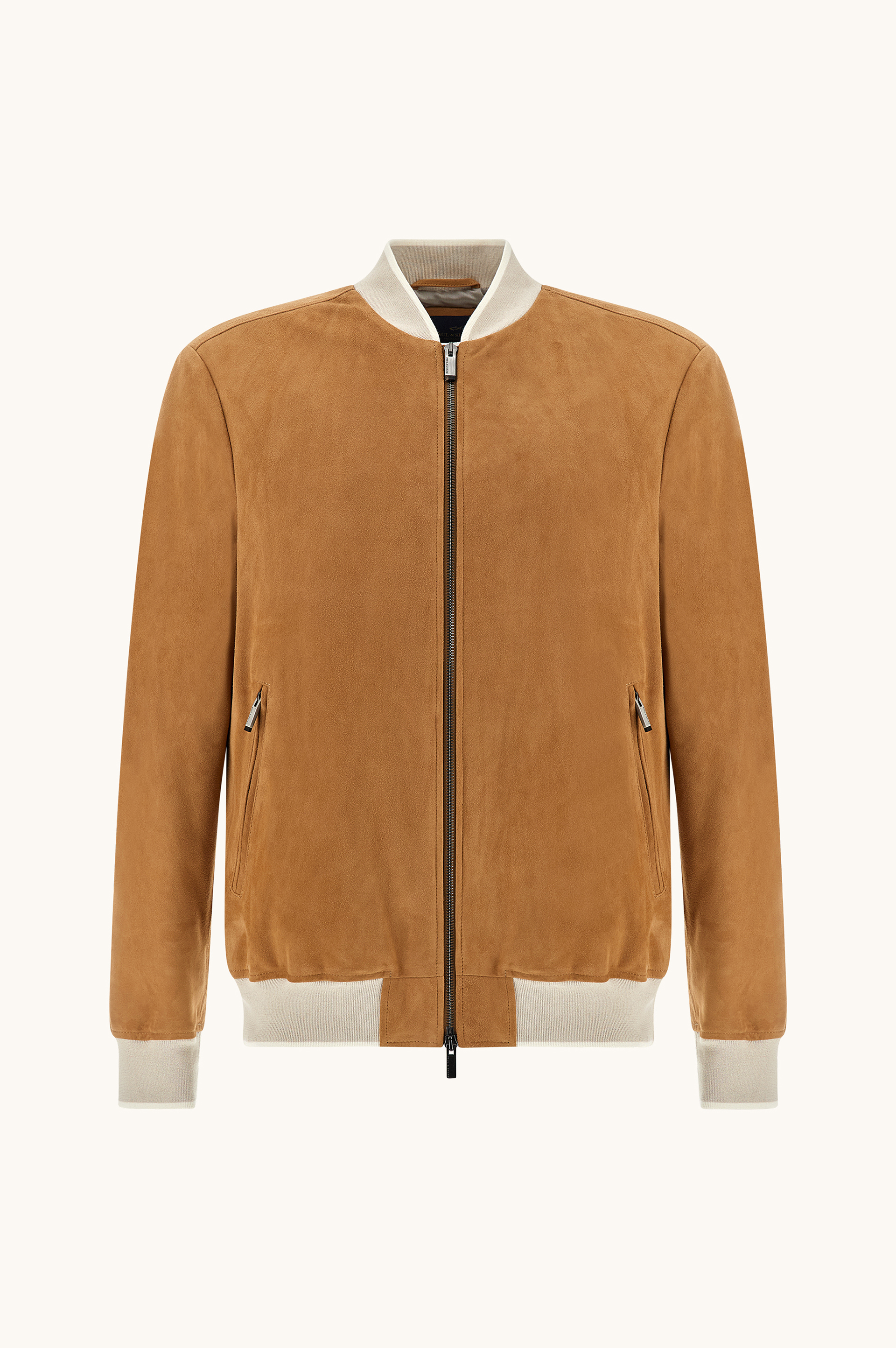 Bomber jacket in suede Aqualeather image number 0