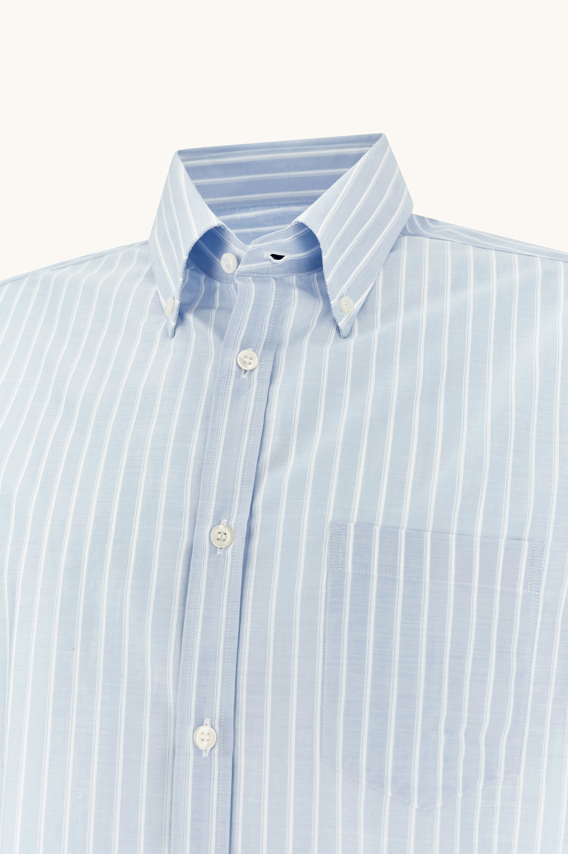 Summer Breeze 棉质条纹衬衫 image number 5