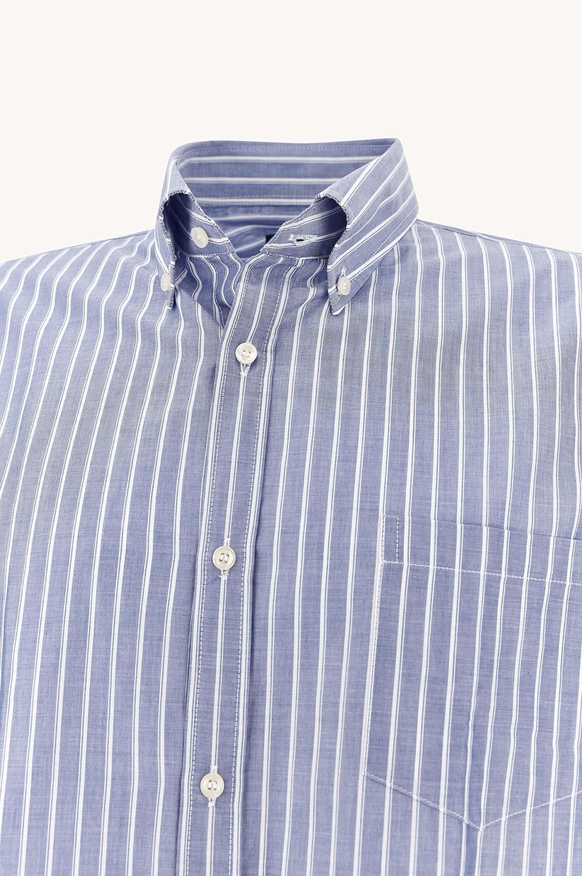 Camisa de algod&oacute;n Summer Breeze con estampado de rayas image number 5