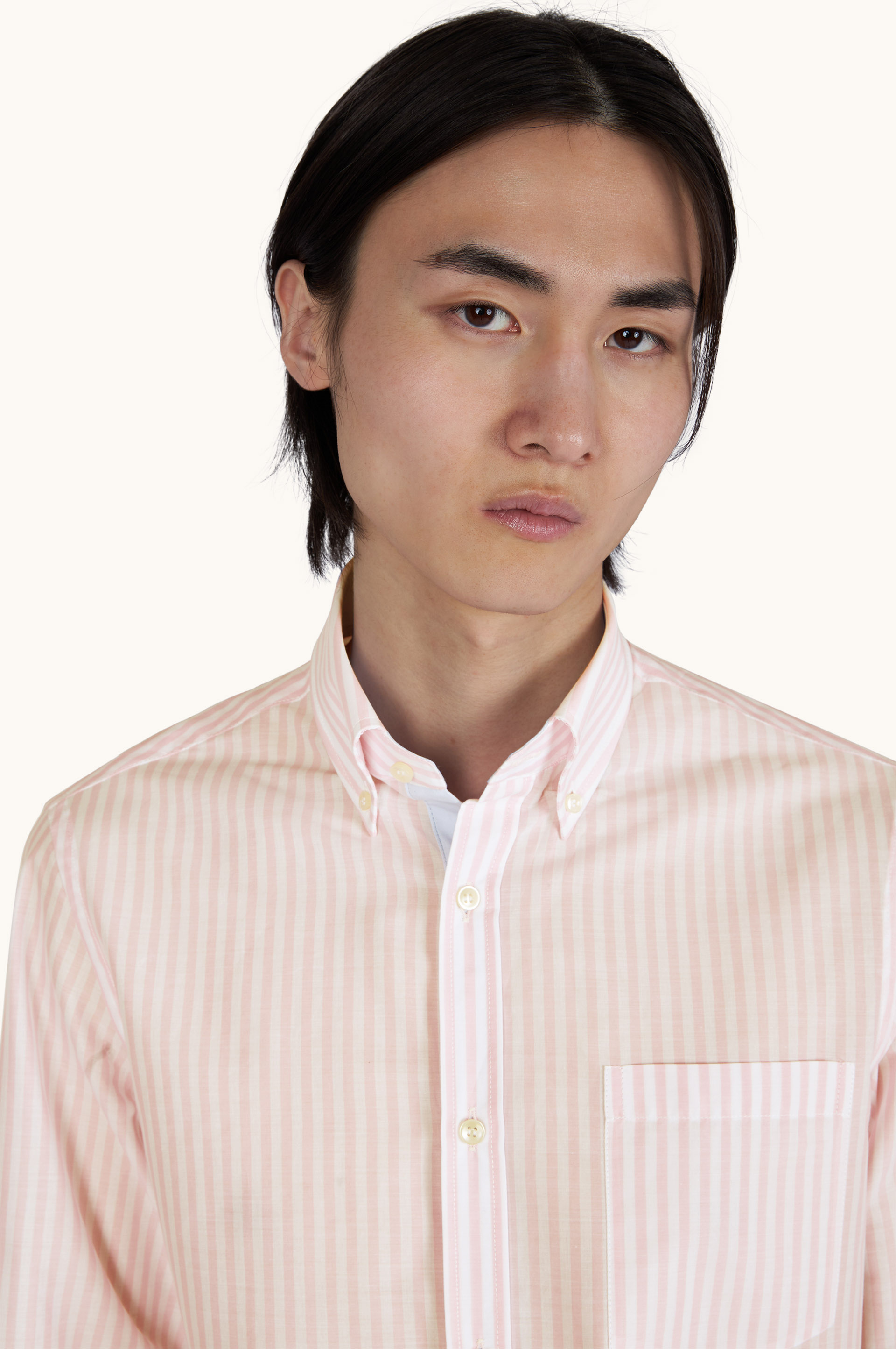 Camisa de algod&oacute;n Summer Breeze con estampado de rayas image number 4