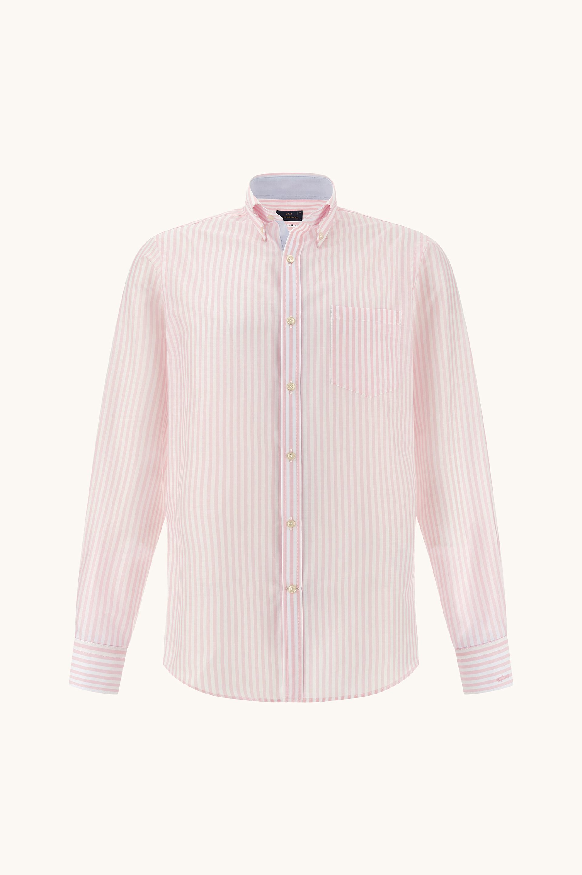 Camisa de algod&oacute;n Summer Breeze con estampado de rayas image number 1