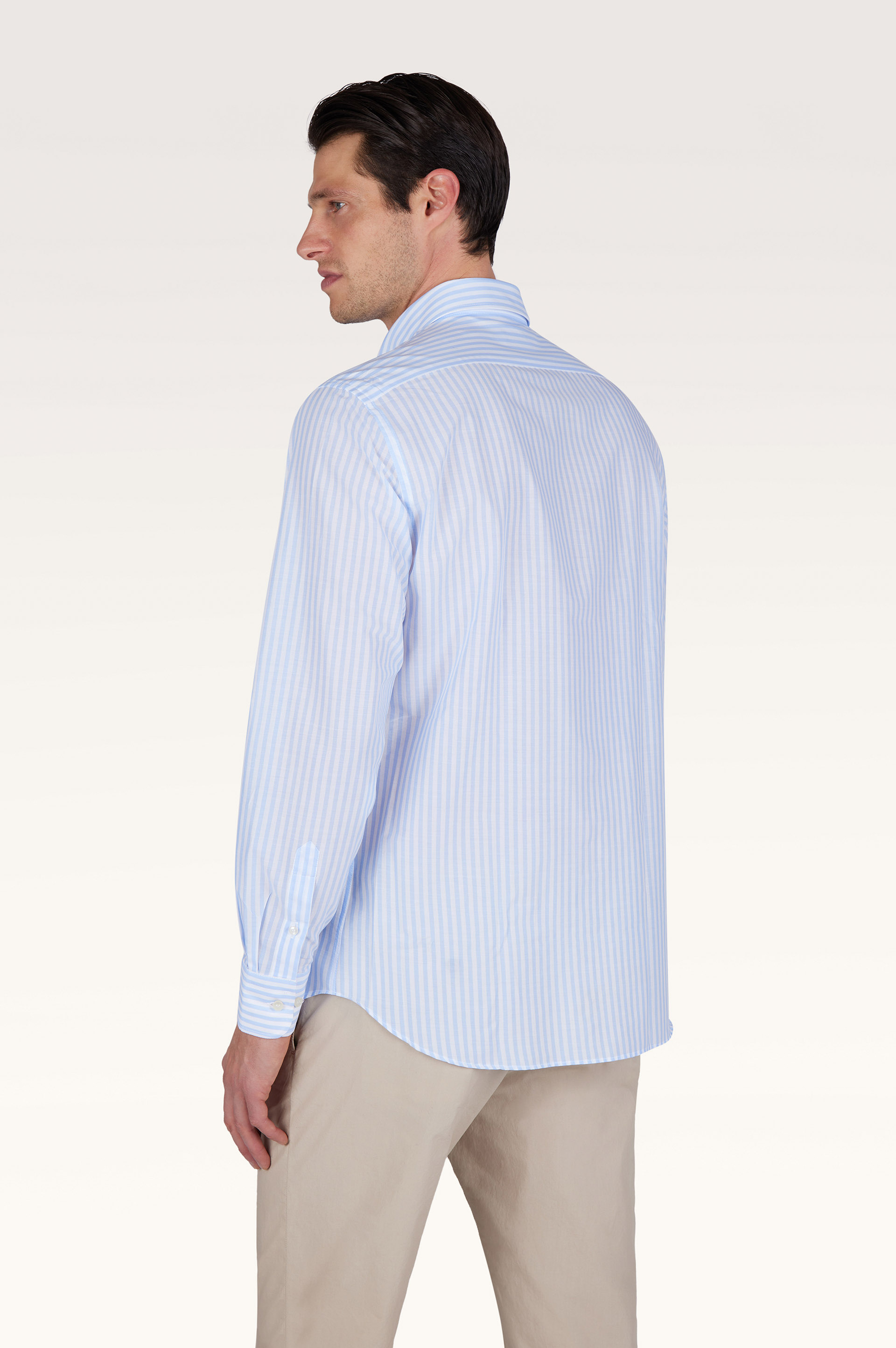 Chemise en coton Summer Breeze &agrave; motif ray&eacute; image number 3