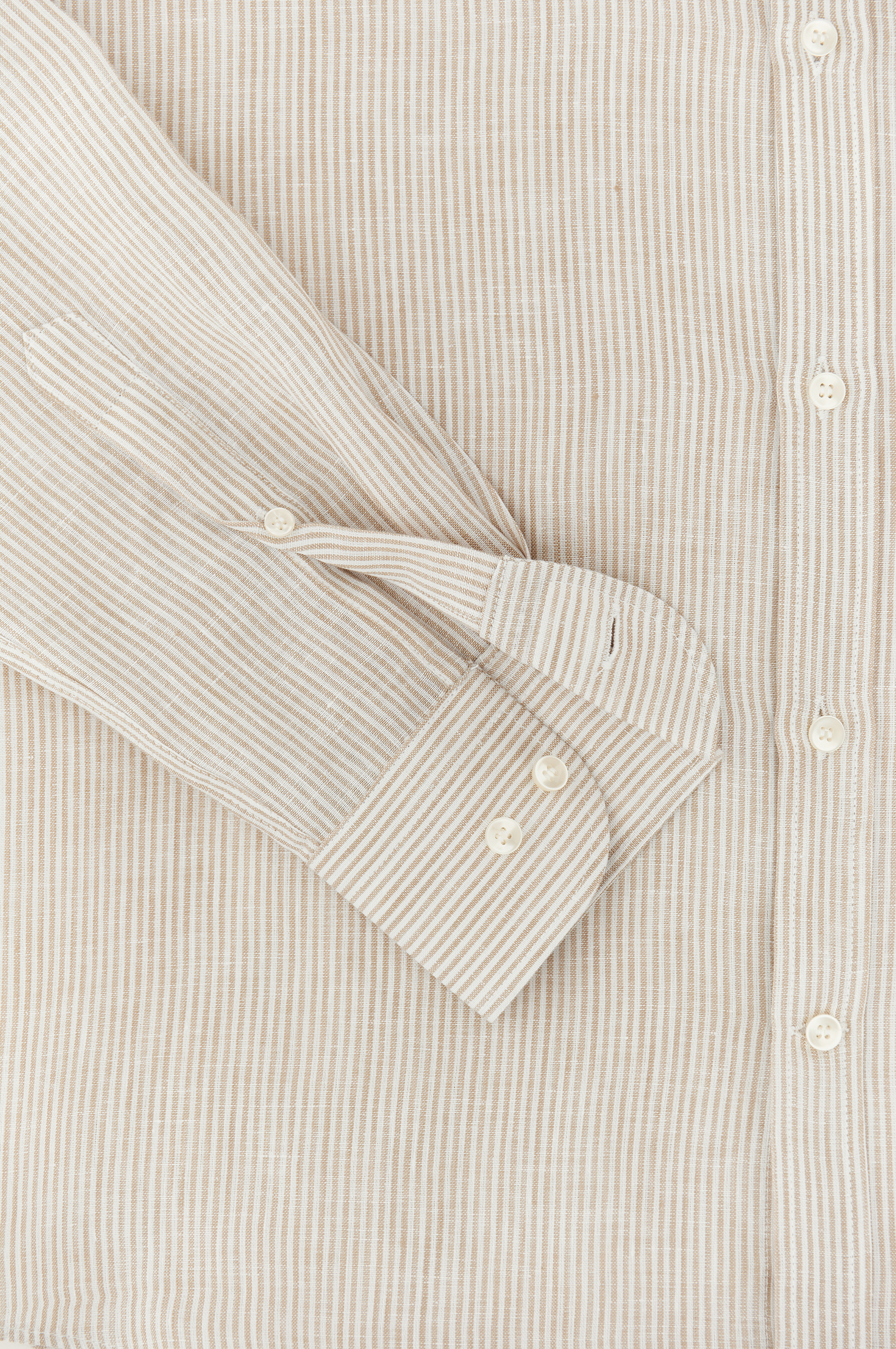 Soffio Leinenhemd mit Streifenmuster image number 3