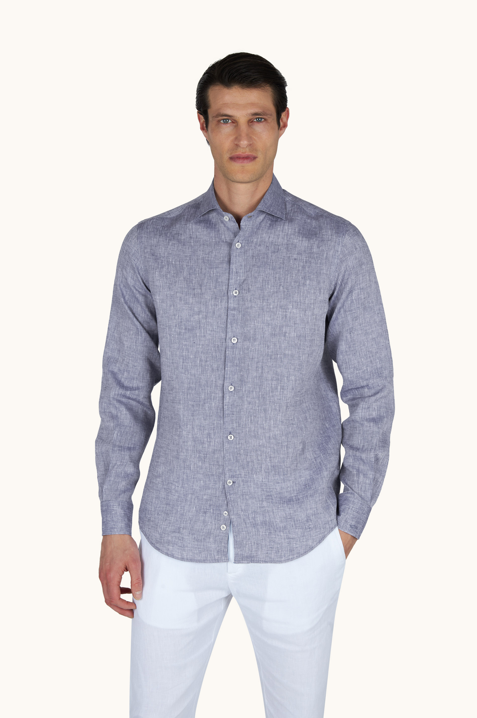 Soffio linen shirt image number 0