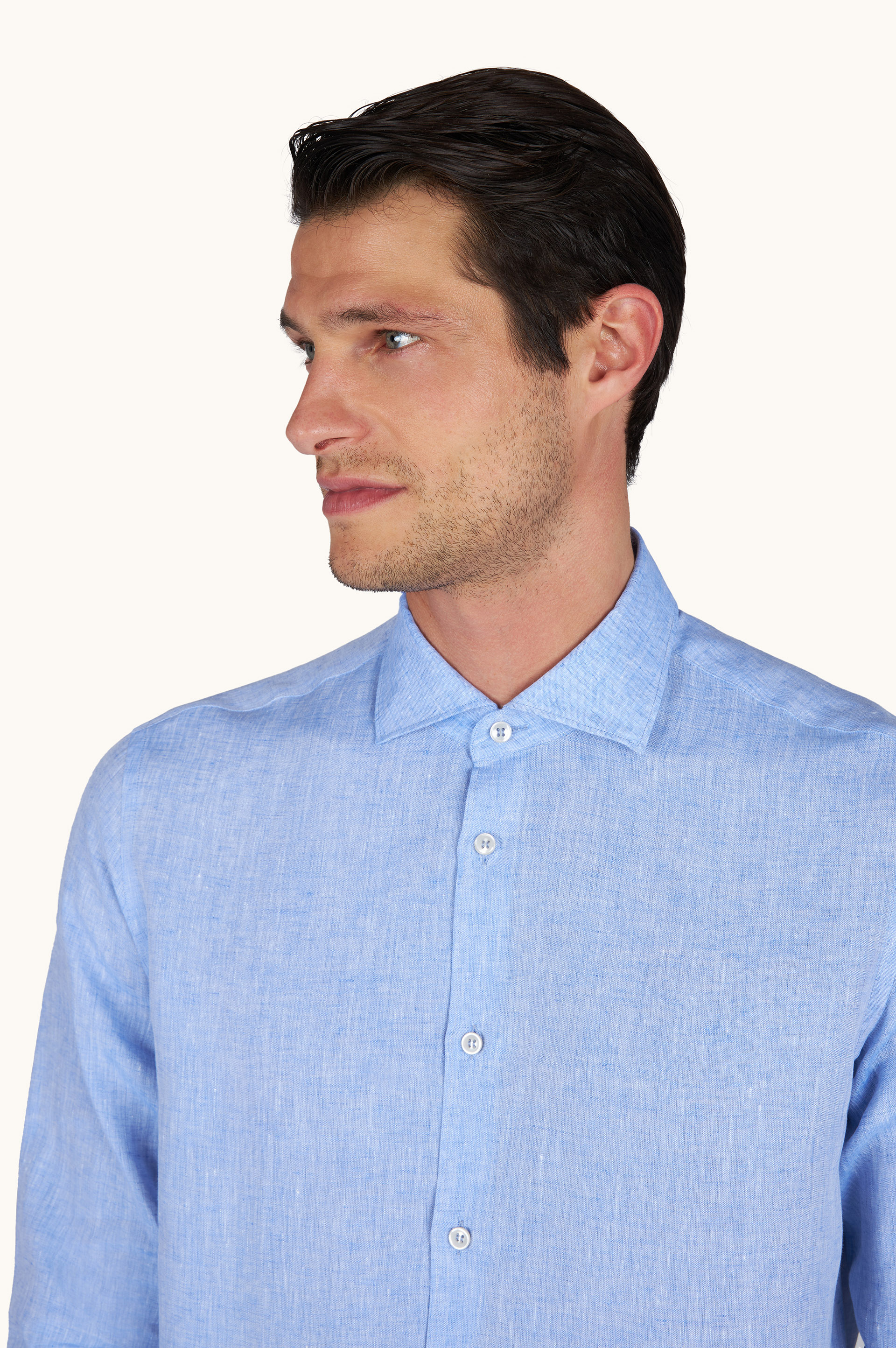 Chemise en lin Soffio image number 3