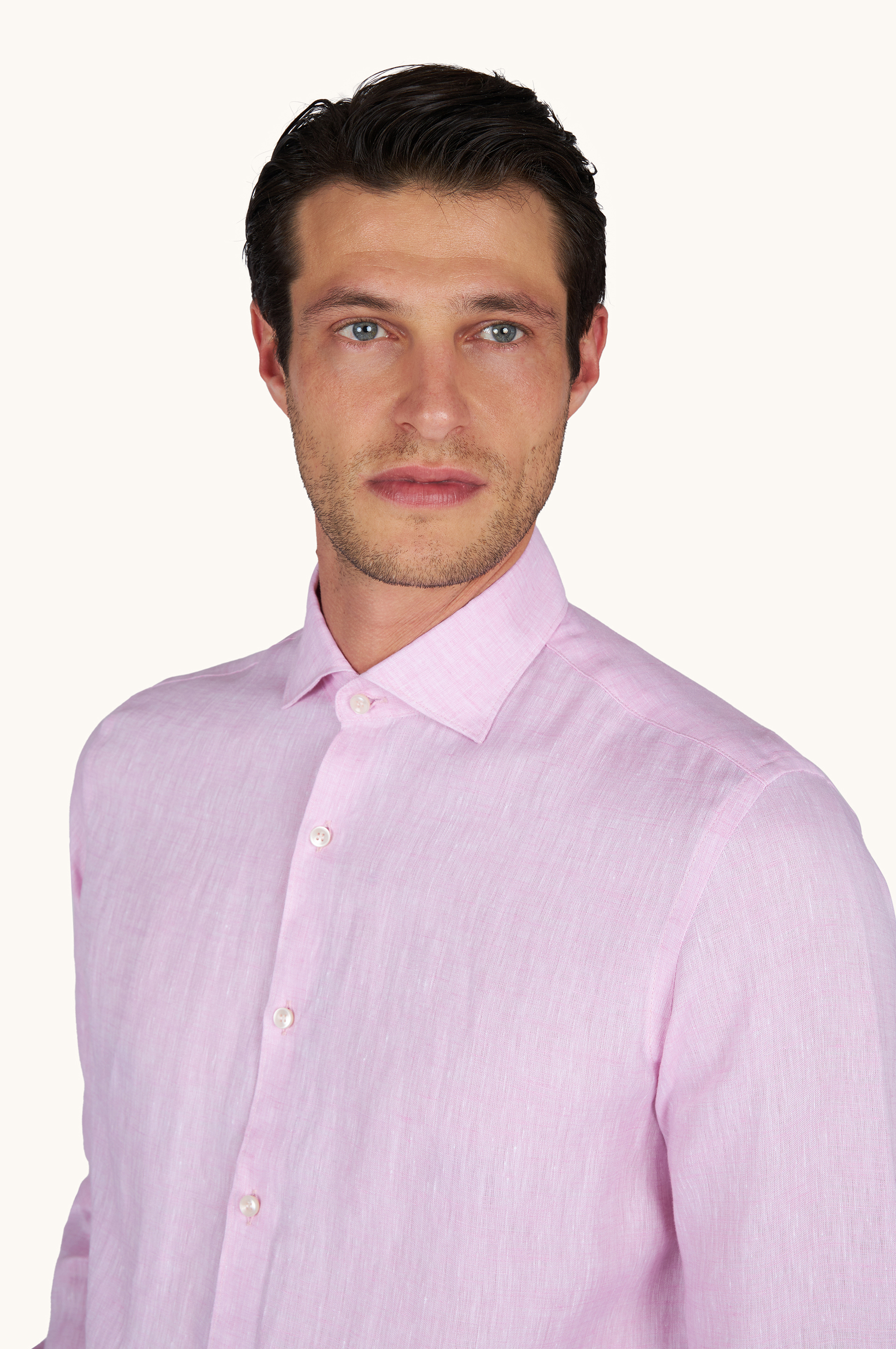 Camisa de lino Soffio image number 4