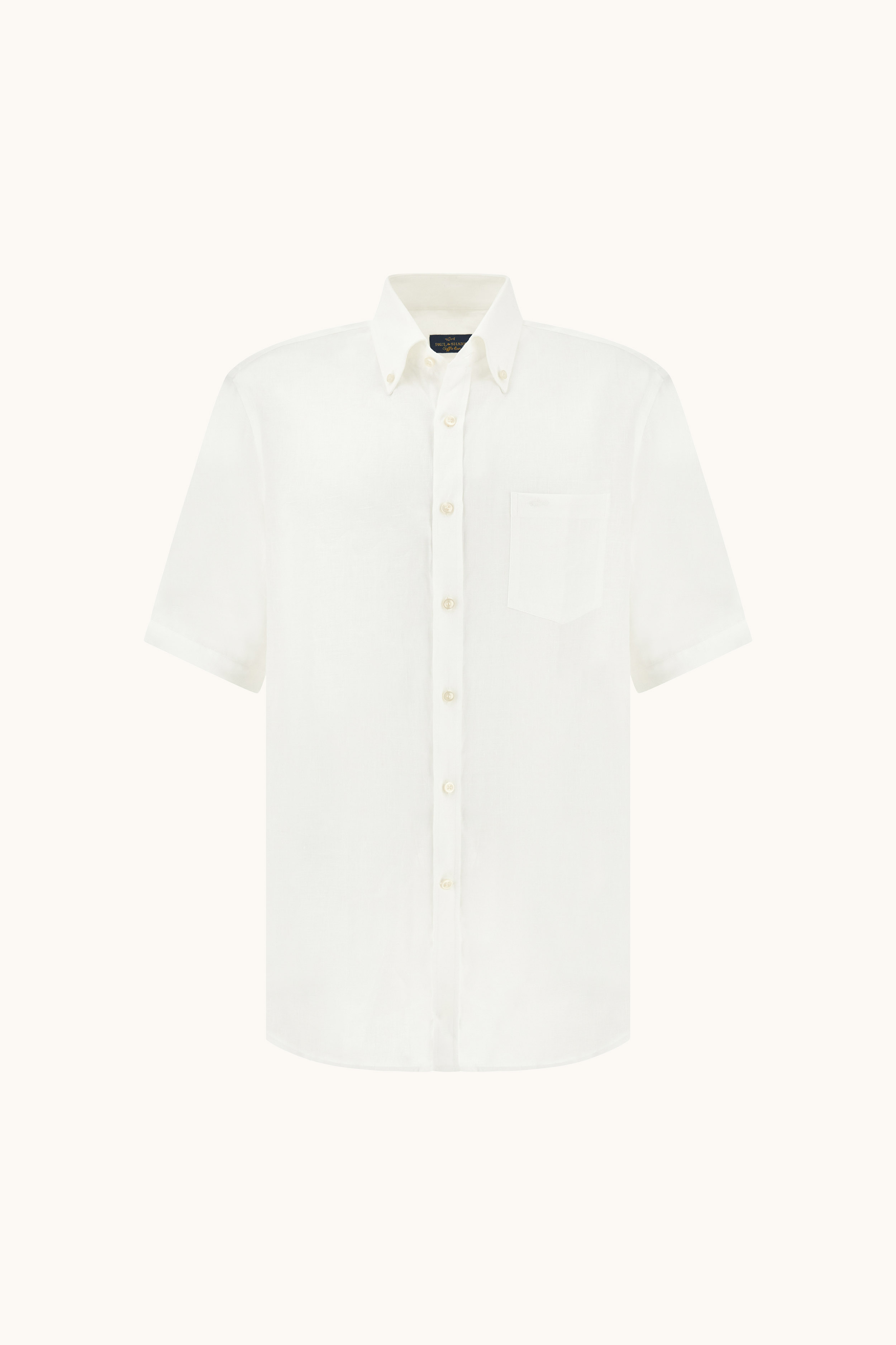 Soffio linen shirt with short sleeves image number 1