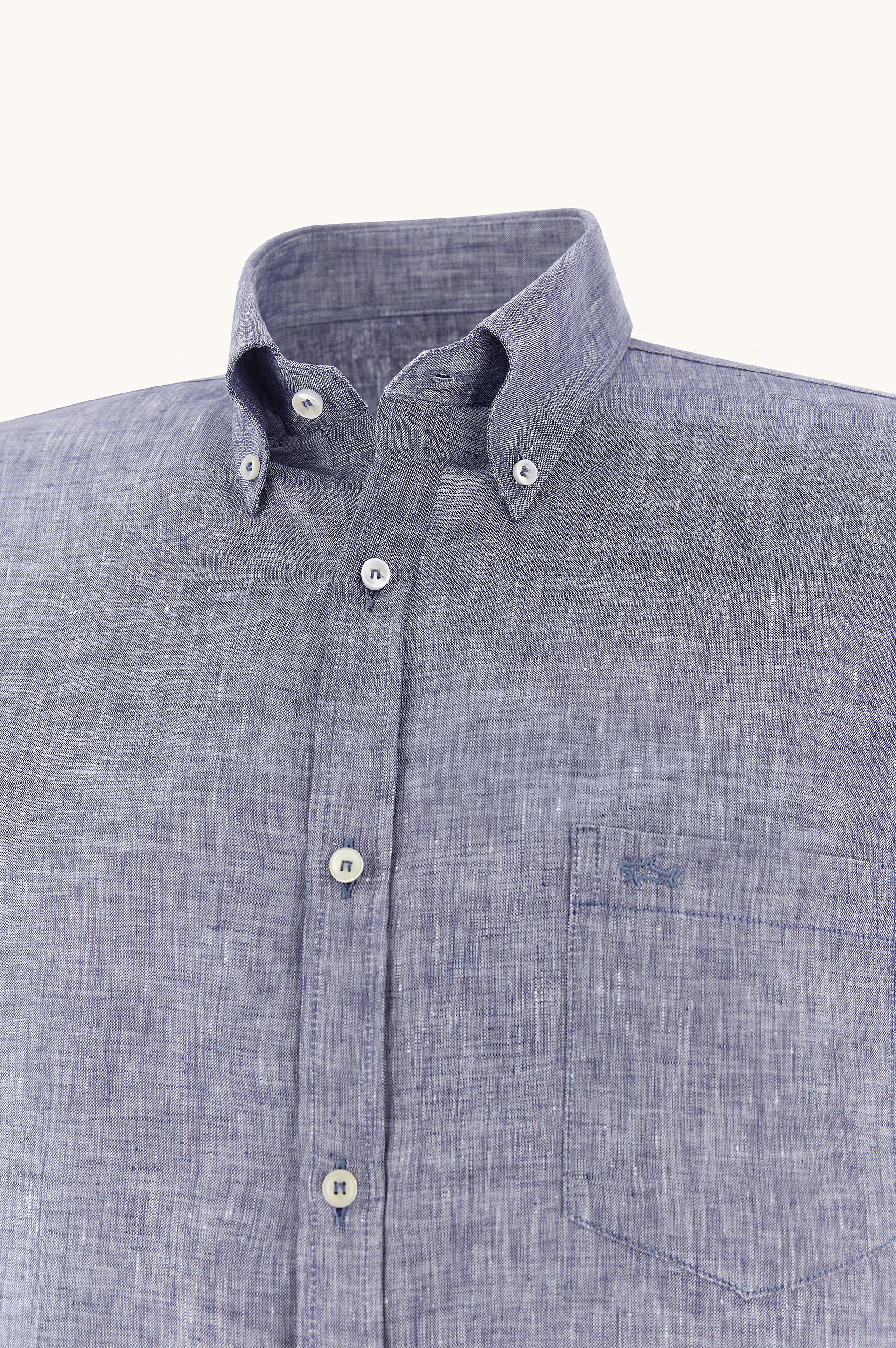 Soffio linen shirt with short sleeves image number 5