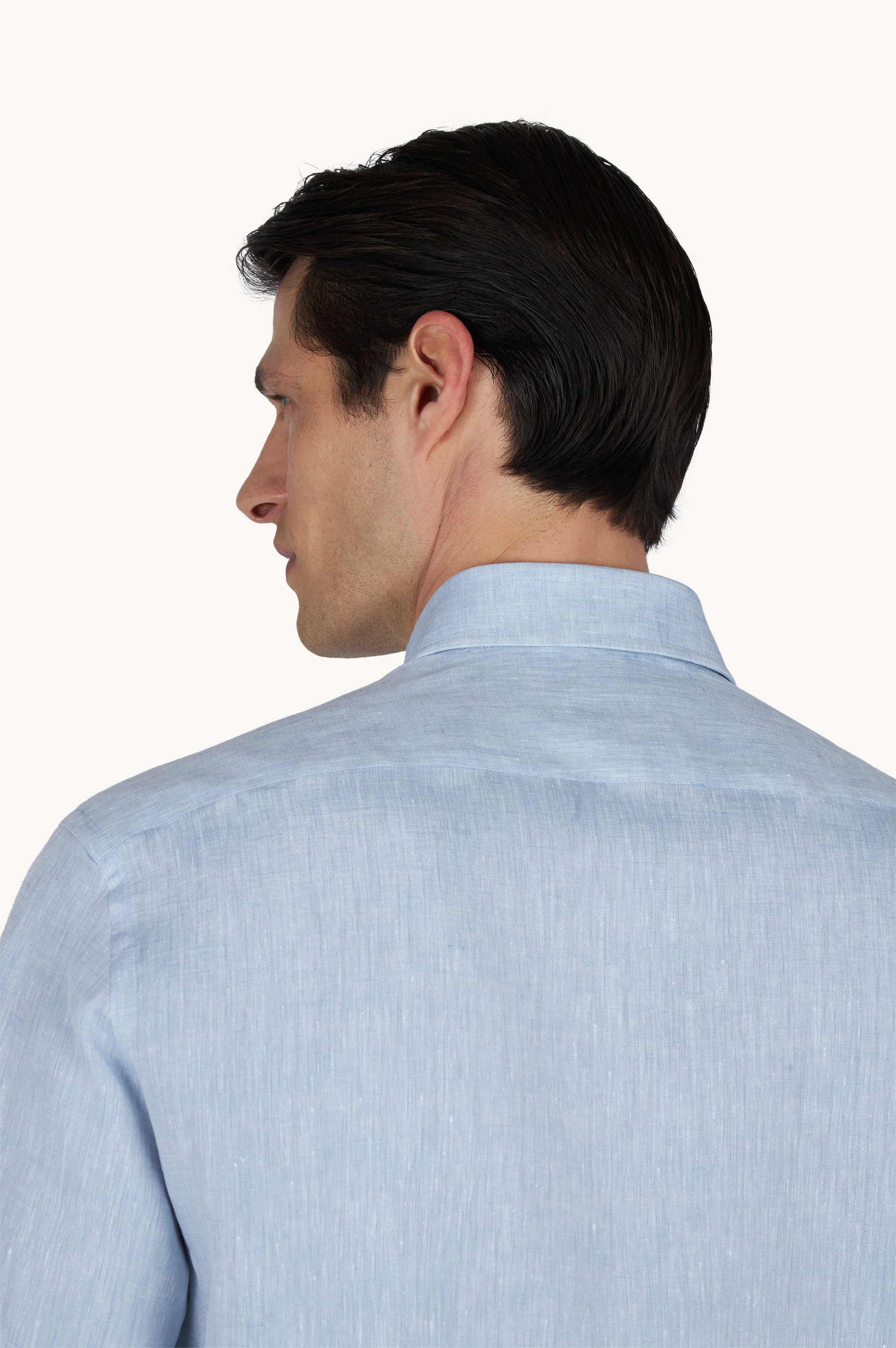 Soffio linen shirt with short sleeves image number 7