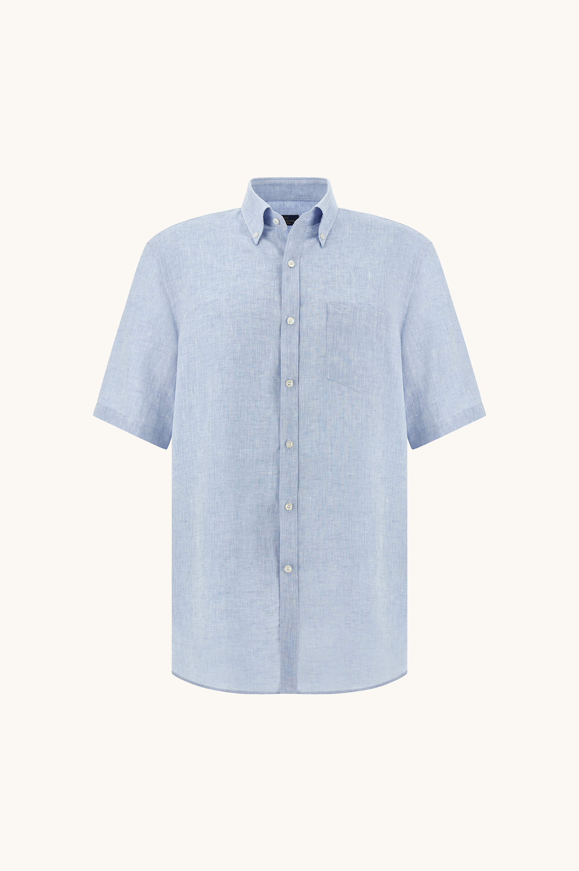 Soffio linen shirt with short sleeves image number 1