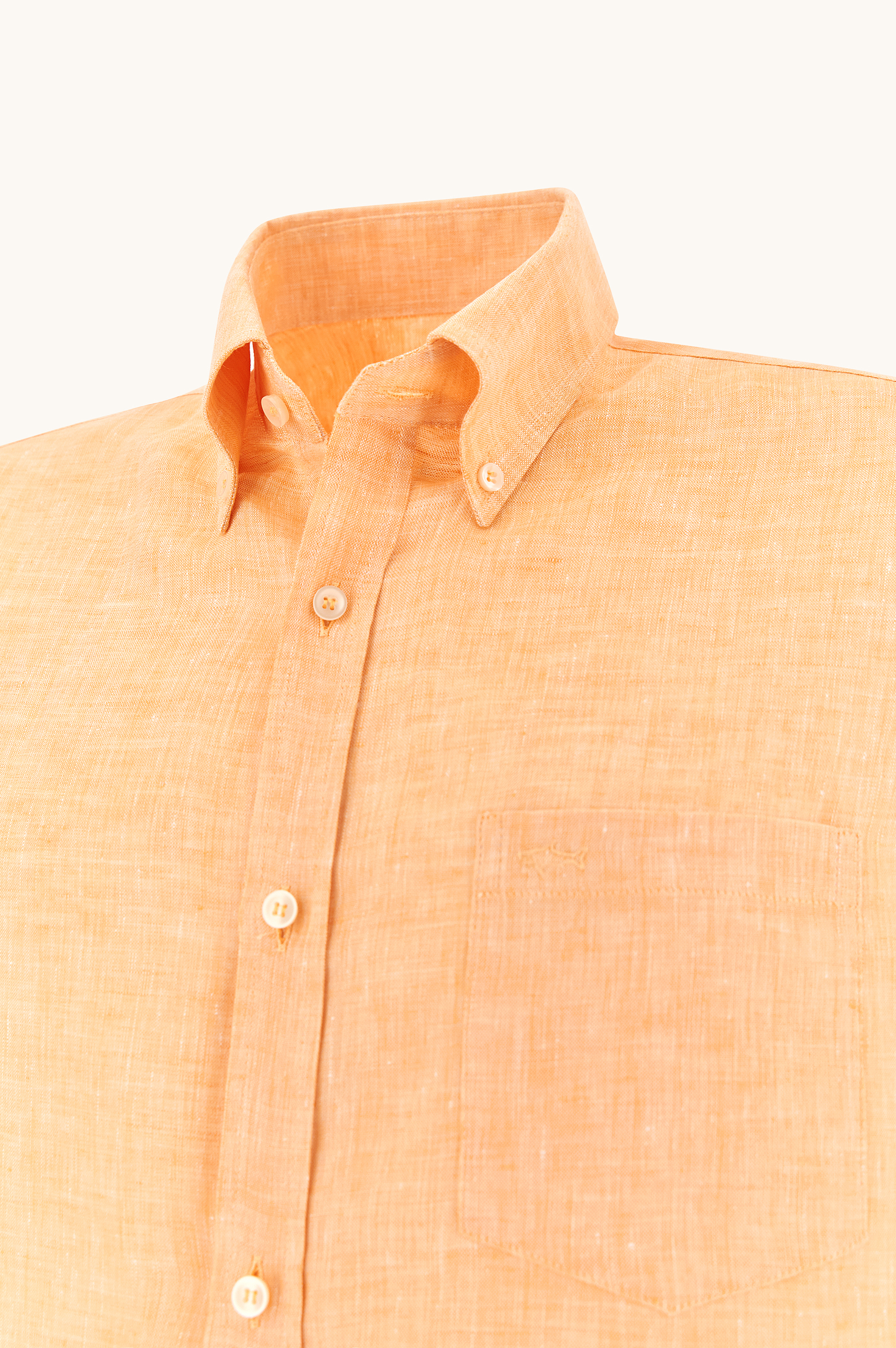 Soffio linen shirt with short sleeves image number 1