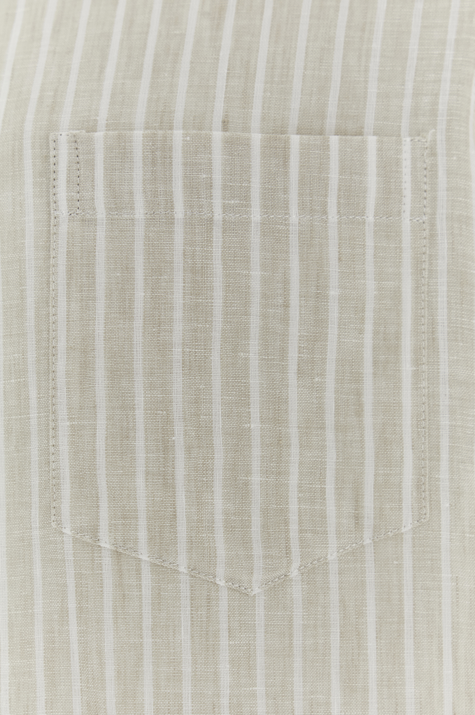 Soffio 亚麻条纹衬衫 image number 8