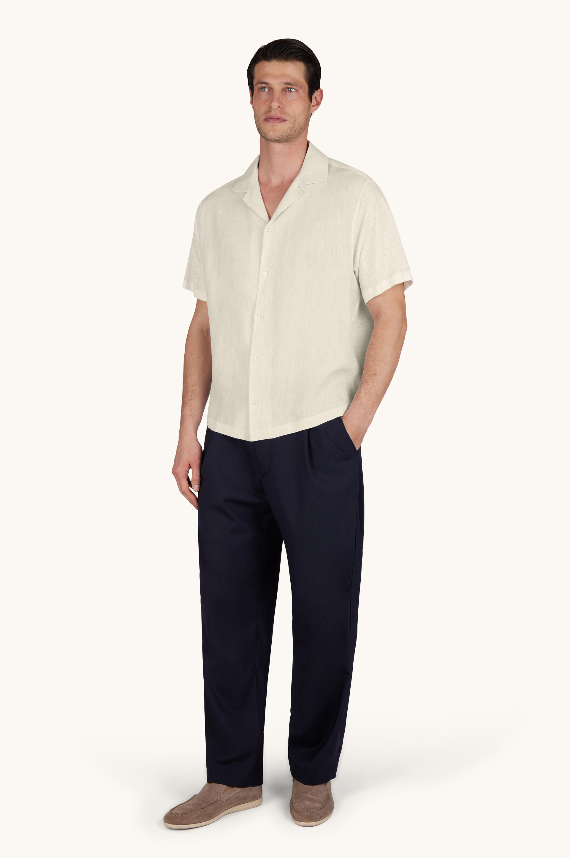 Soffio linen shirt image number 2