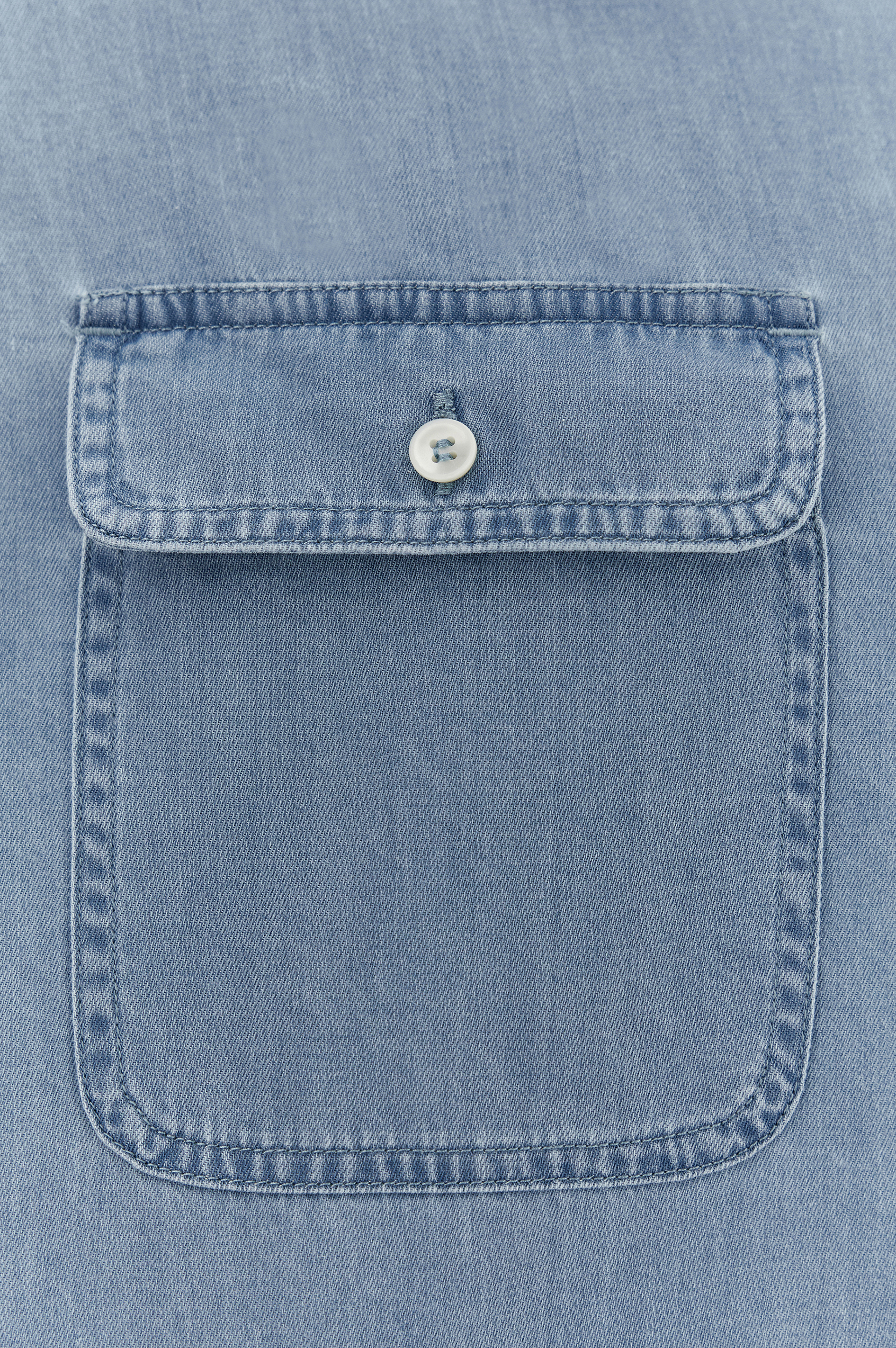 X‑Soft overshirt in Giza cotton denim image number 6